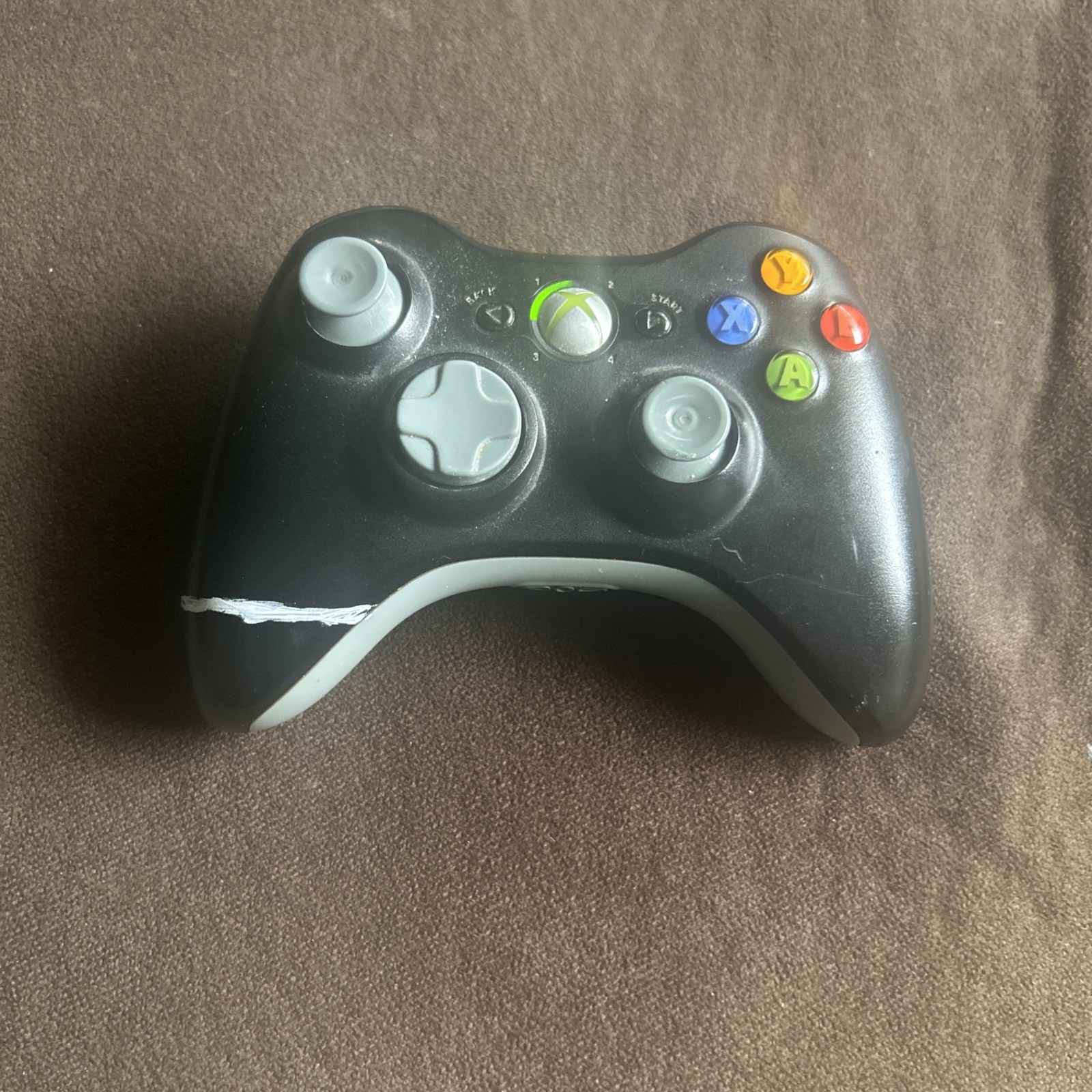 Tested / Working Xbox 360 Fat 20GB Console White: Controller, HDAV, Power Cable