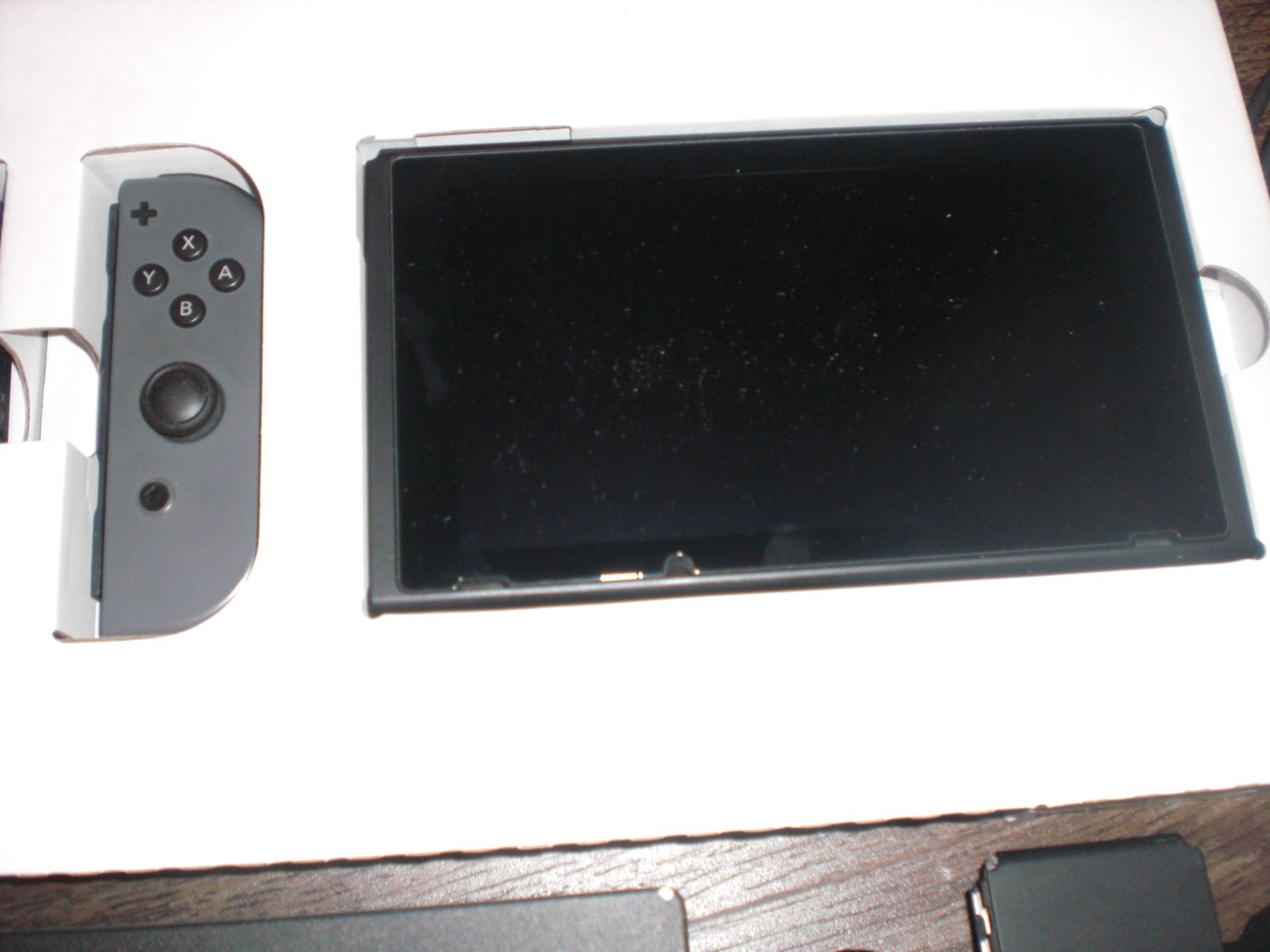 UNPATCHED Nintendo Switch Console System Low Serial COMPLETE CIB Dock Joy Con V1