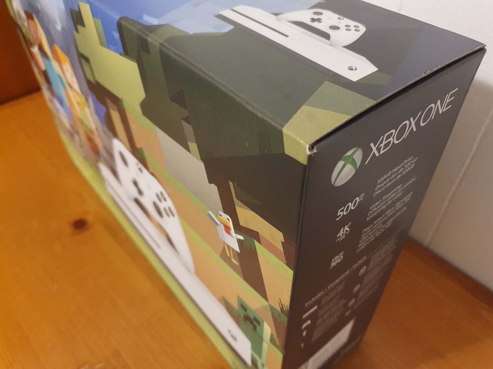 Xbox One 500GB Minecraft Edition Microsoft Edition Console Bundle Sealed New!!!!