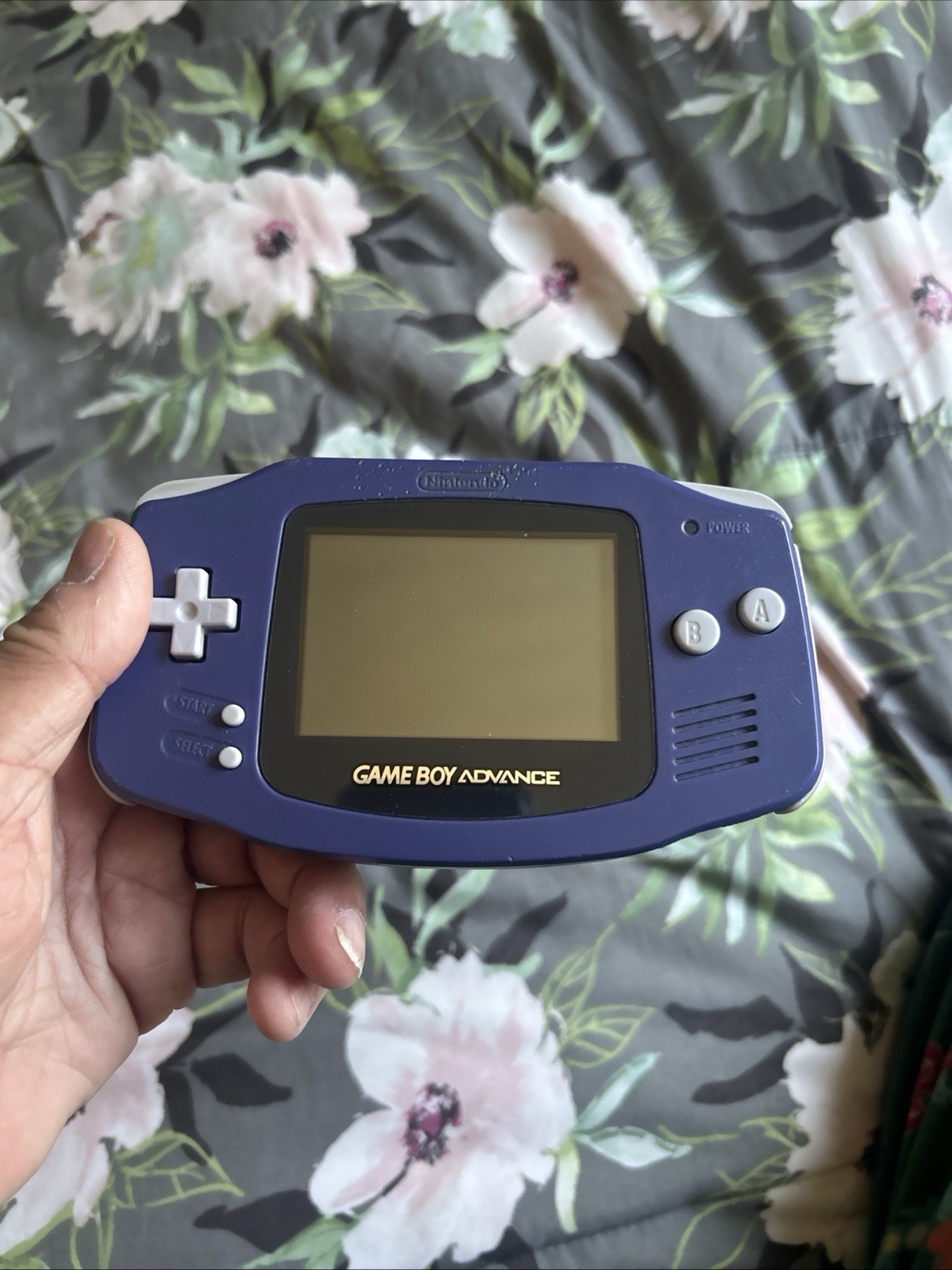Nintendo Game Boy Advance Indigo Purple / Very Clean AGB-001