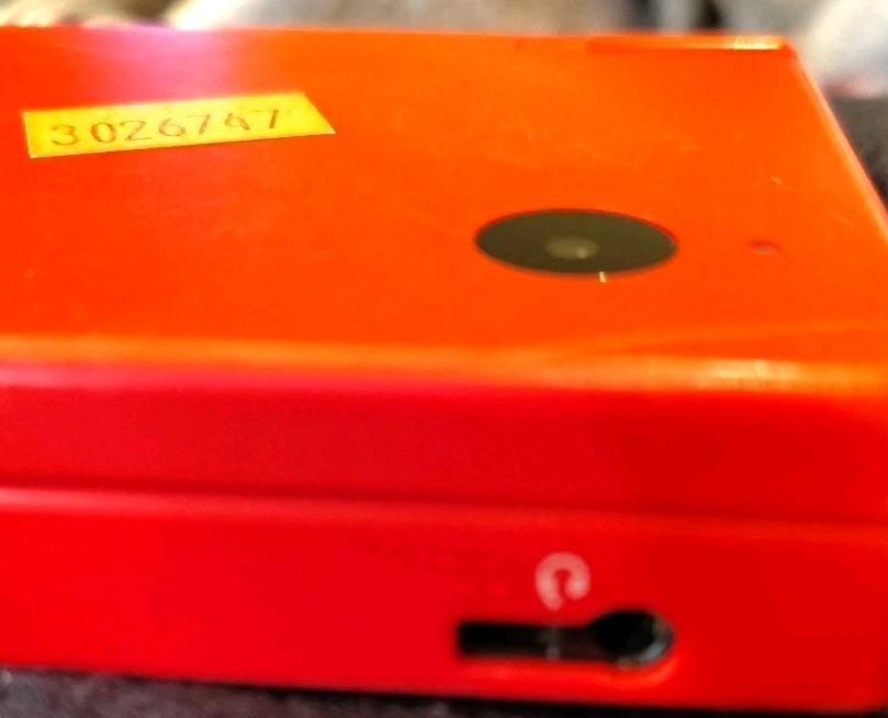 Nintendo DSi Red Console Tested & Working Charger Included No Stylus