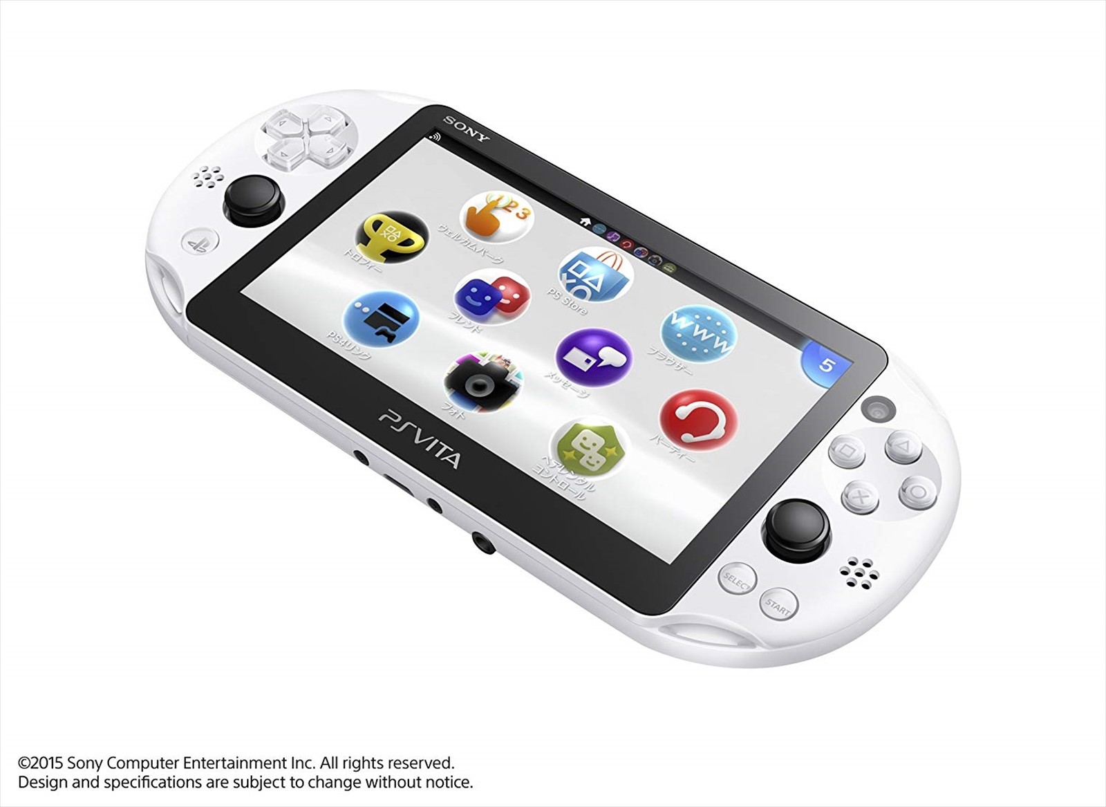 SONY PlayStation Vita Wi-Fi Model Glacier White PCH-2000ZA22 PS Vita Japan