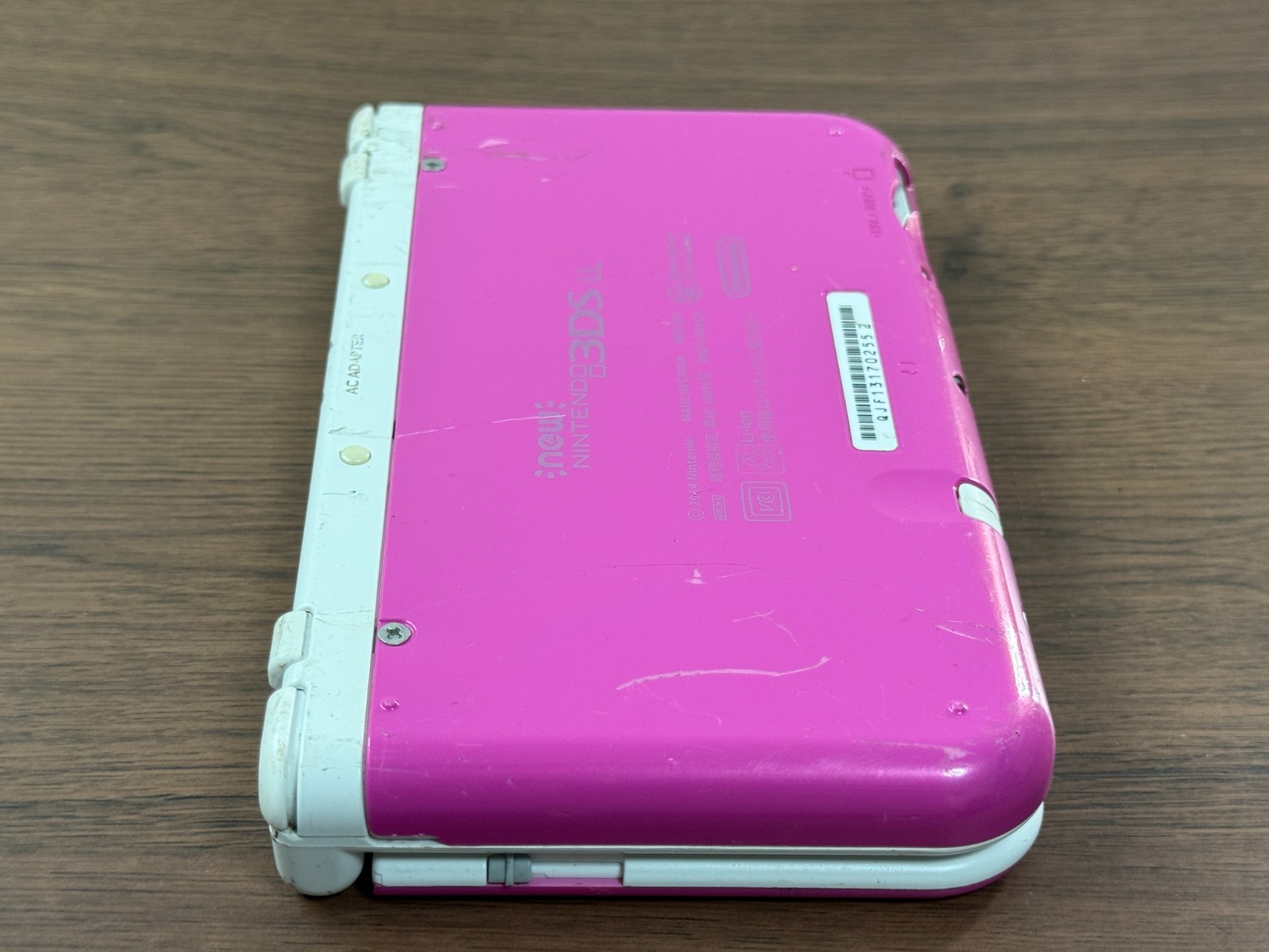 Nintendo New 3DS XL Pink White Console Tested Japan ver R6181