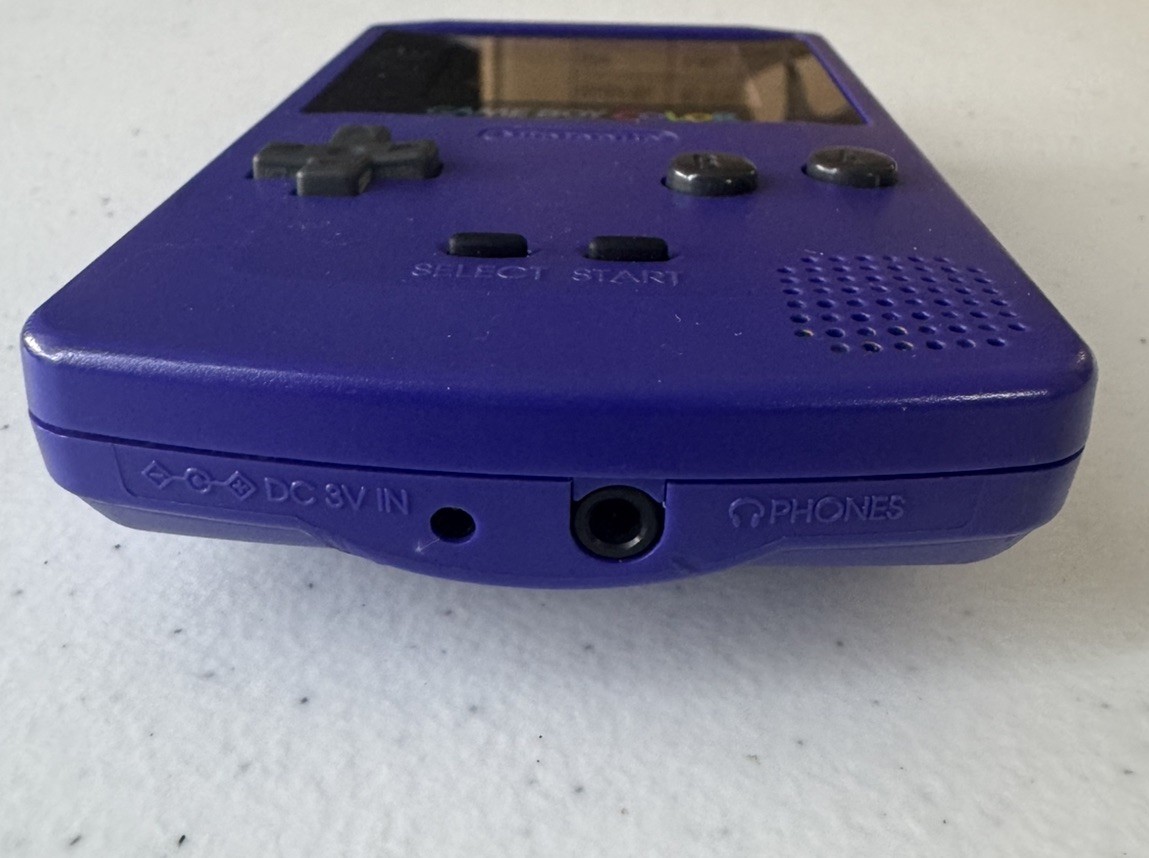 Nintendo Game Boy Color Grape Handheld Console – TESTED, AUTHENTIC