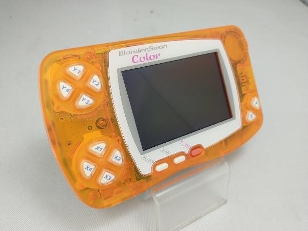 Bandai WonderSwan Color Crystal Orange Console Only [H]