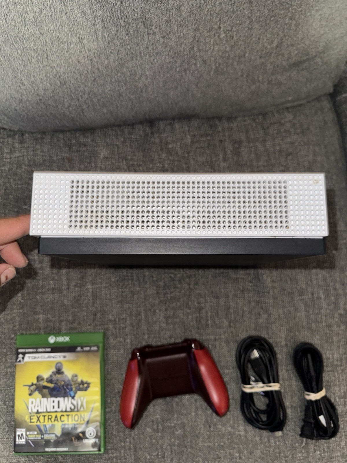 XBOX ONE + CONTROLLER + GAME + HDMI + POWER CORD CLEAN COLLECTORS FAST SHIP AAA+