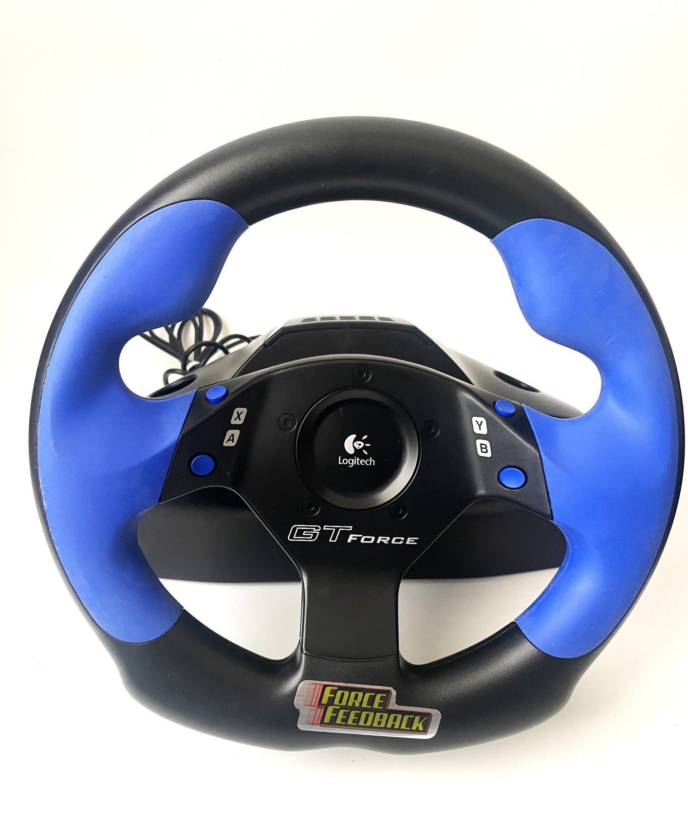 PS2 Logitech GT Force Steering Wheel Initial D Special Stage LPRC-10002 Japan