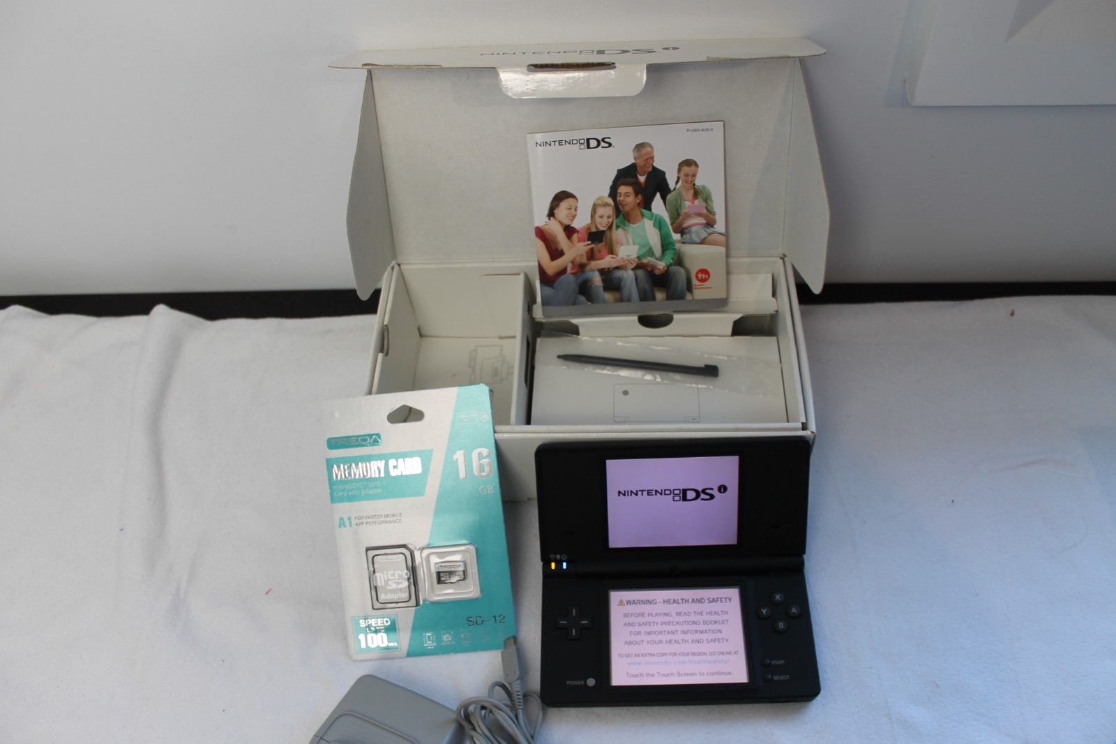 Nintendo DSi Black Handheld Console System CIB Tested Works, Original Box VGC ✅✅