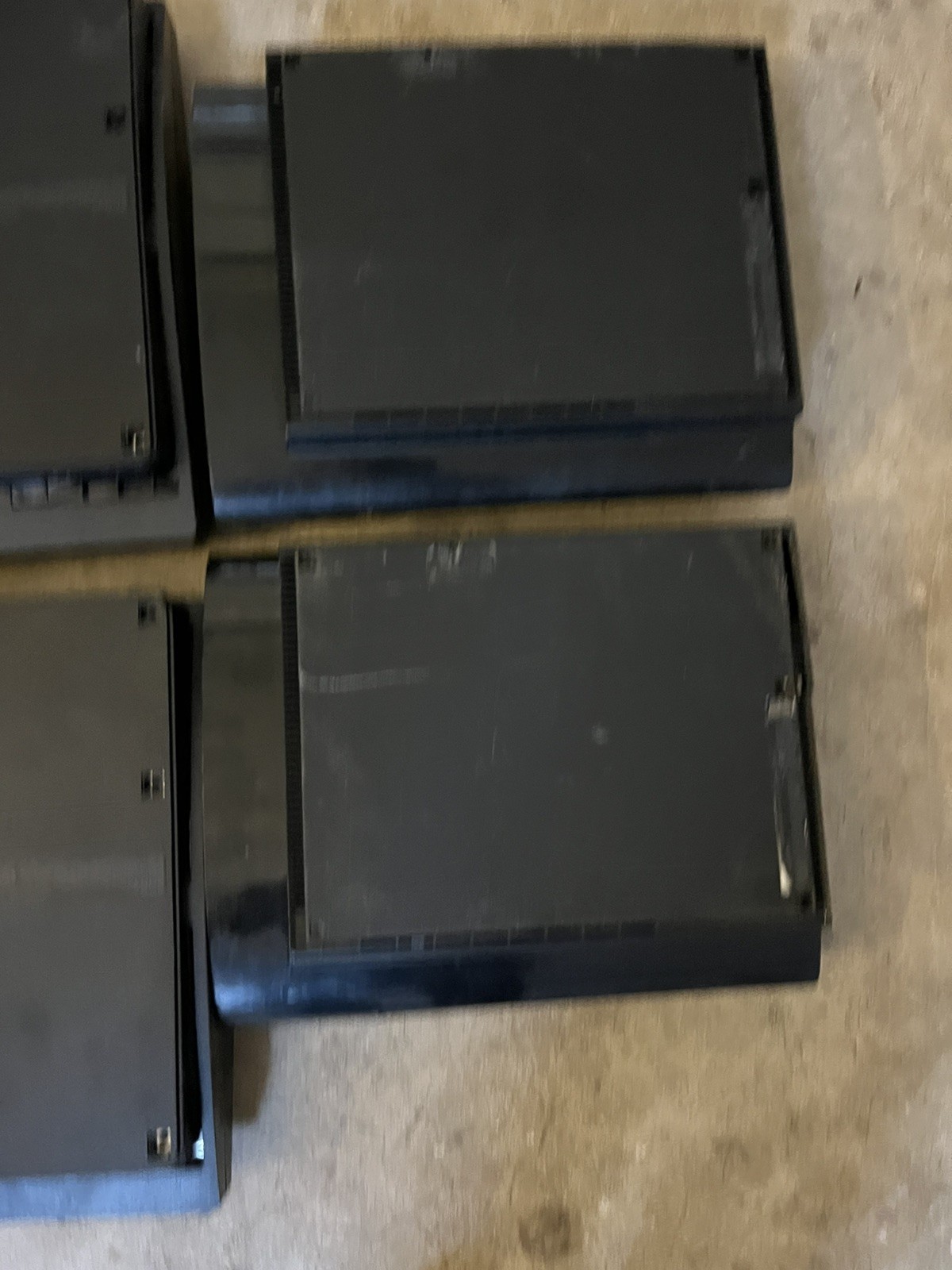 Lot of 4 Unknown Condition PlayStation 3 PS3 Consoles As-Is for Parts/Repair