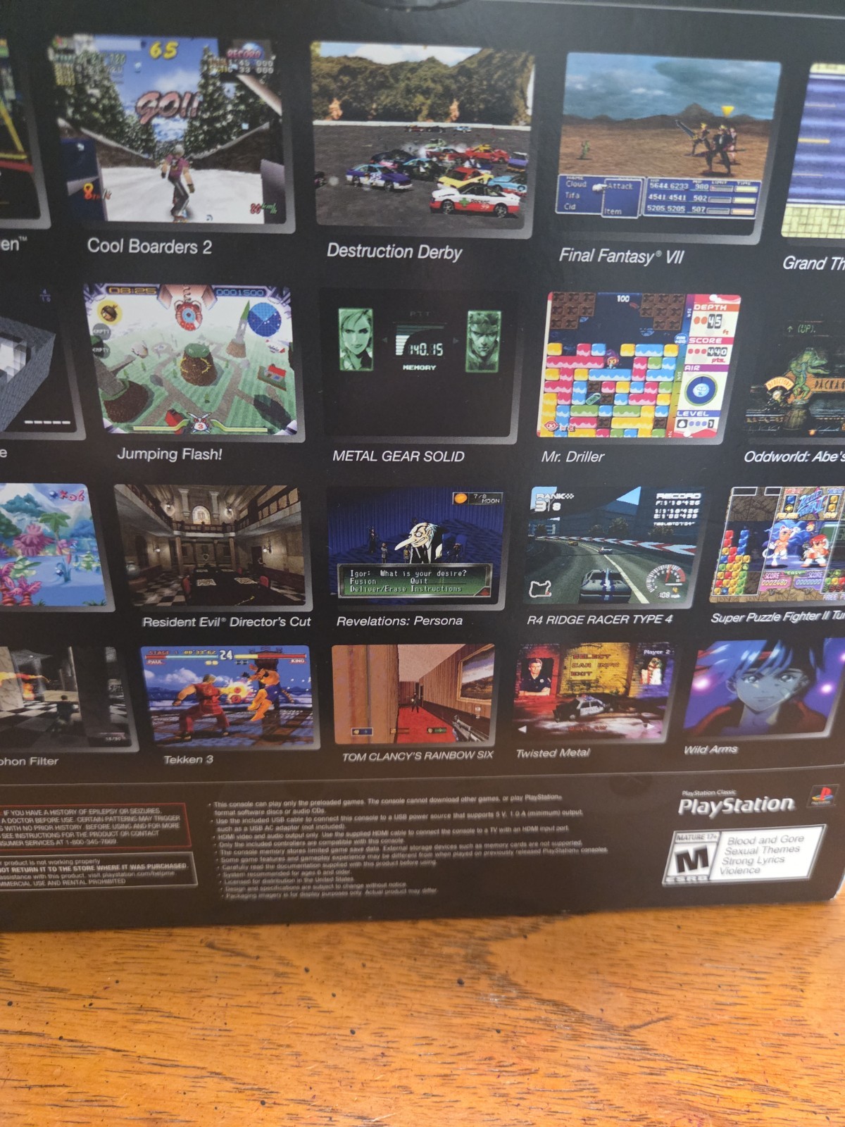 Authentic Sony PlayStation Classic Mini 2018 Edition Video Game Console PS1 New