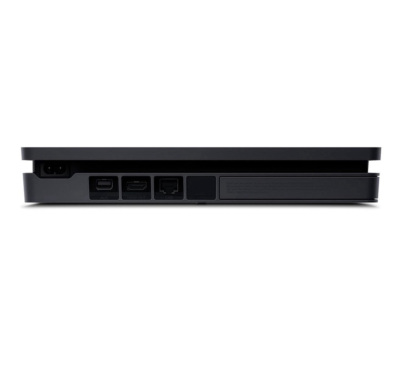 Sony PlayStation 4 Slim Black Console with Original Controller and Game