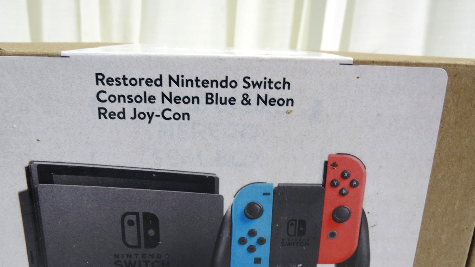 Nintendo Switch HAC-001 (-01) Handheld Game Console 32GB W/Joy-Cons, Dock, HDMI