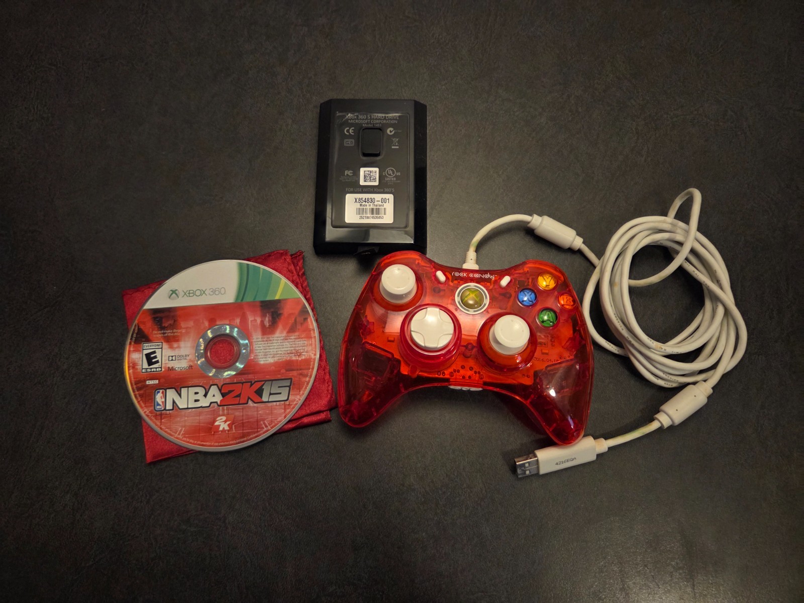 Xbox 360 S – Red Ring Of Death + NBA 2K15