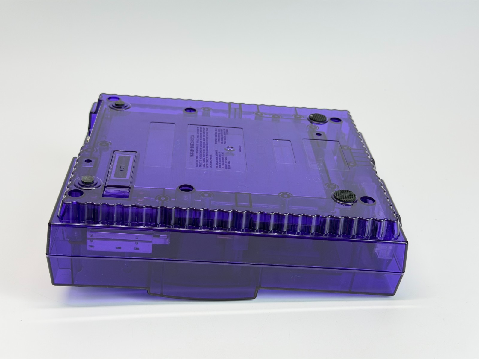 Super Nintendo – New Clear Purple Shell – System Bundle w/Super Mario World