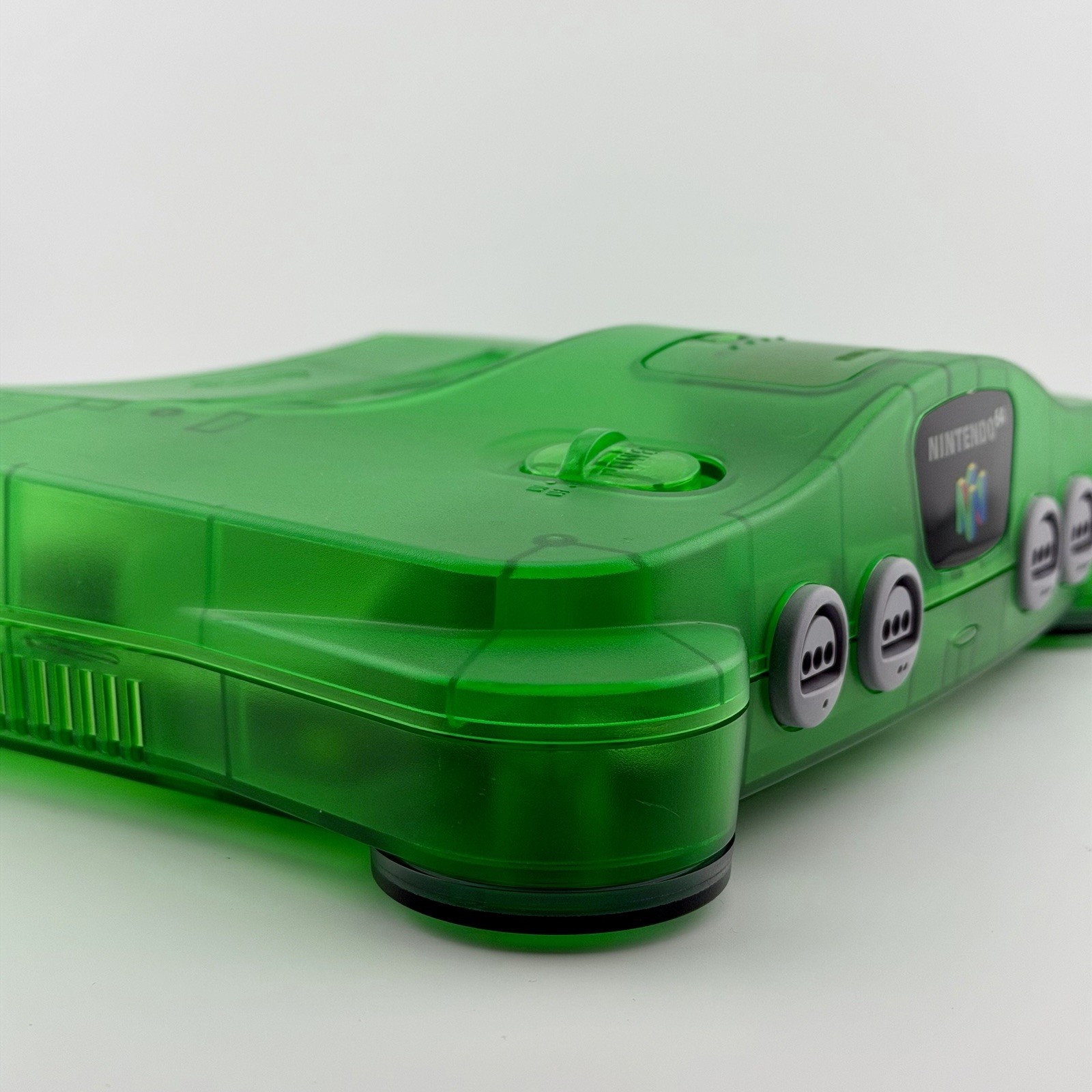 OEM Nintendo 64 Funtastic Jungle Green Console w/ Expansion Pack & Controller