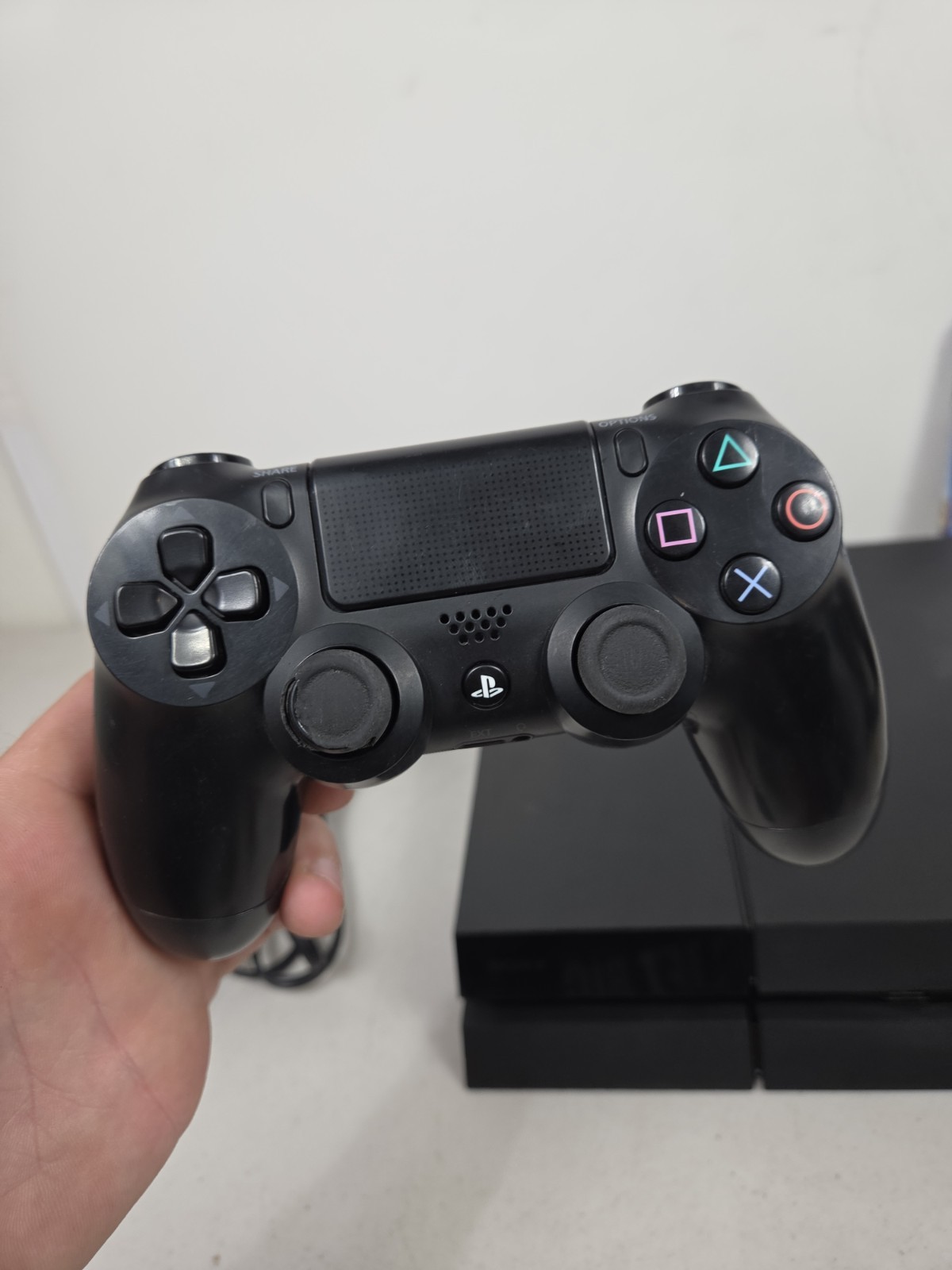 Sony Playstation 4 500GB Black Console PS4 W/ Controller & Cords Tested Working!