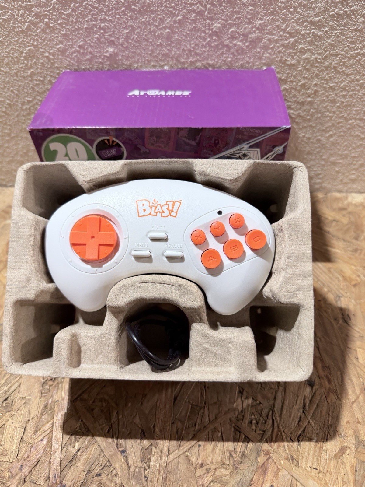 AtGames Atari Flashback Blast! Vol. 2 Retro Gaming Console – Purple