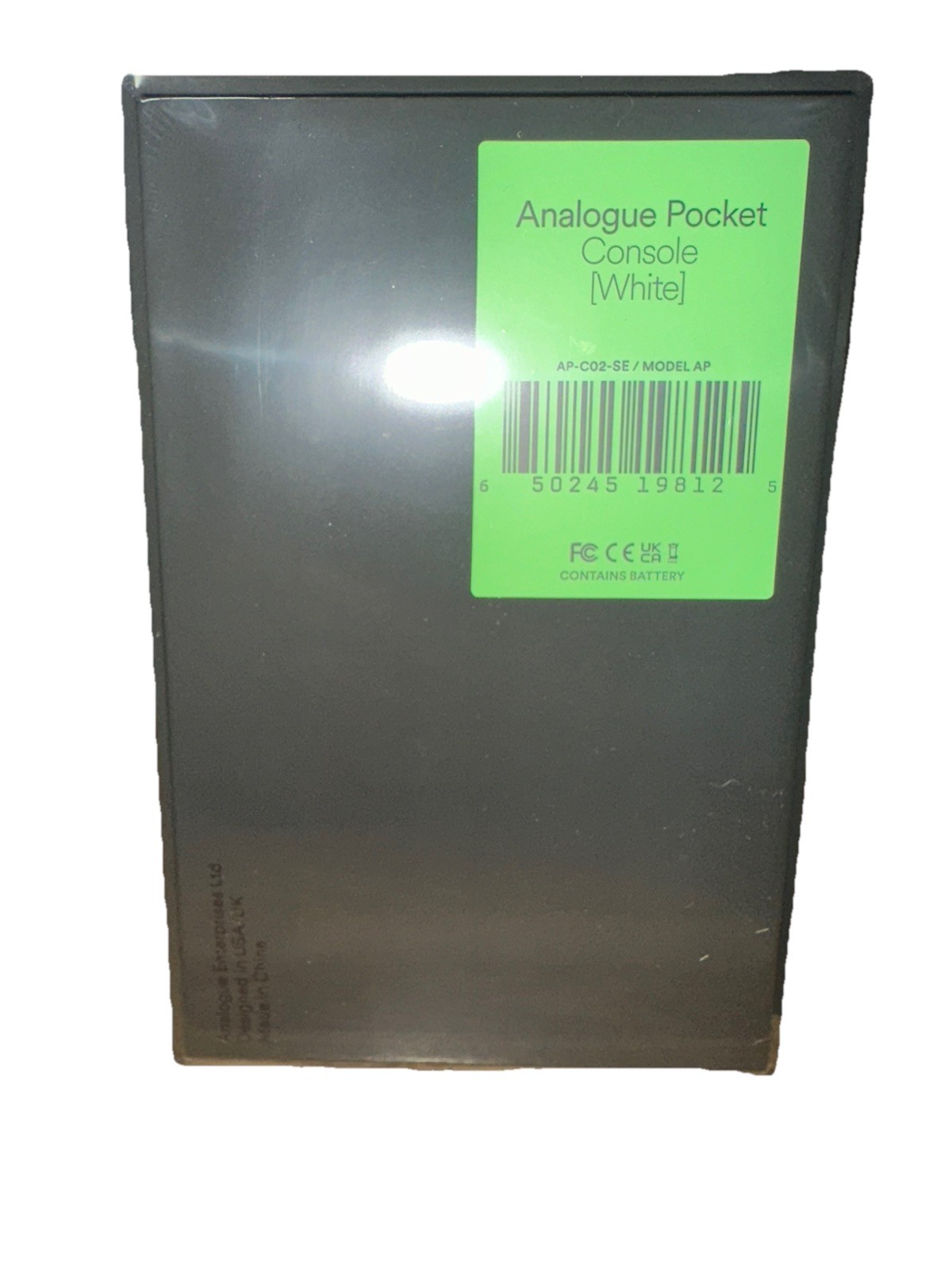 Analogue Pocket Handheld System – white – Brand New – Factory Sealed