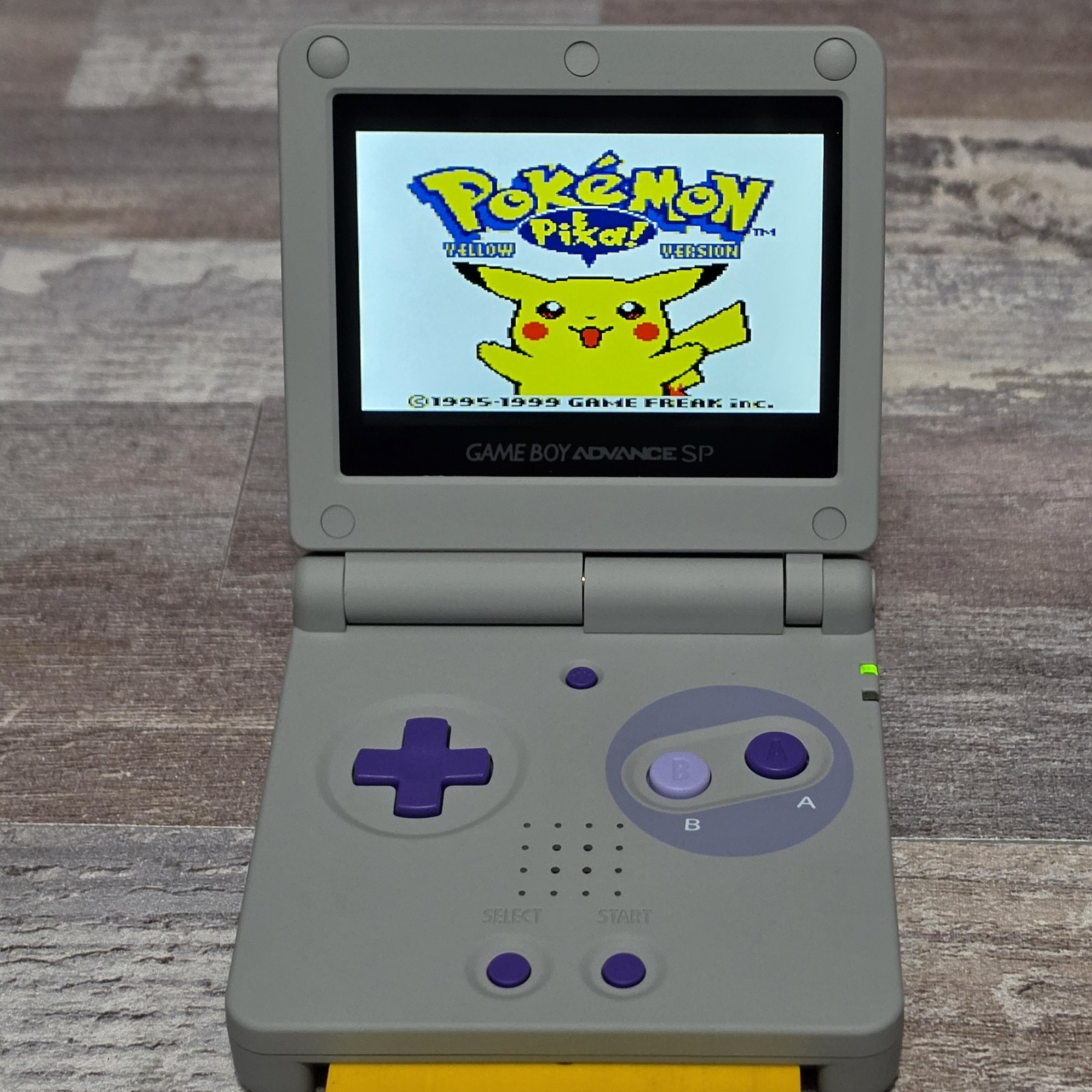 GameBoy Advance SP IPS Charger Included – Custom Shell New Build SNES