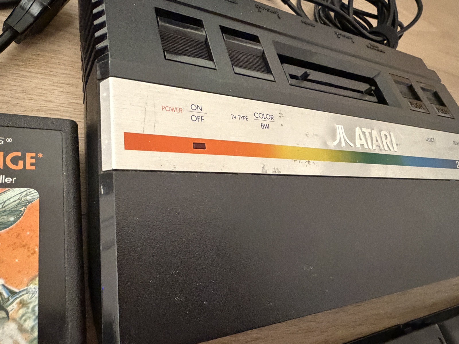 Atari 2600 Junior Console 9 Games 1 Joystick Tested