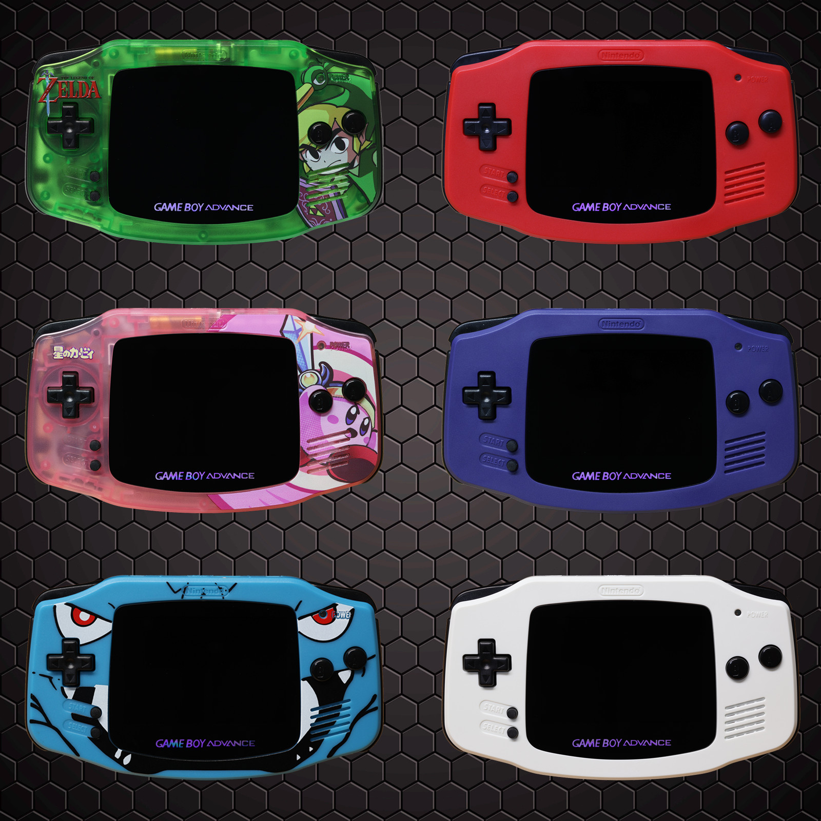 Nintendo Game Boy Advance GBA IPS V5 Backlit Screen YOU CHOOSE COLOR & OPTIONS