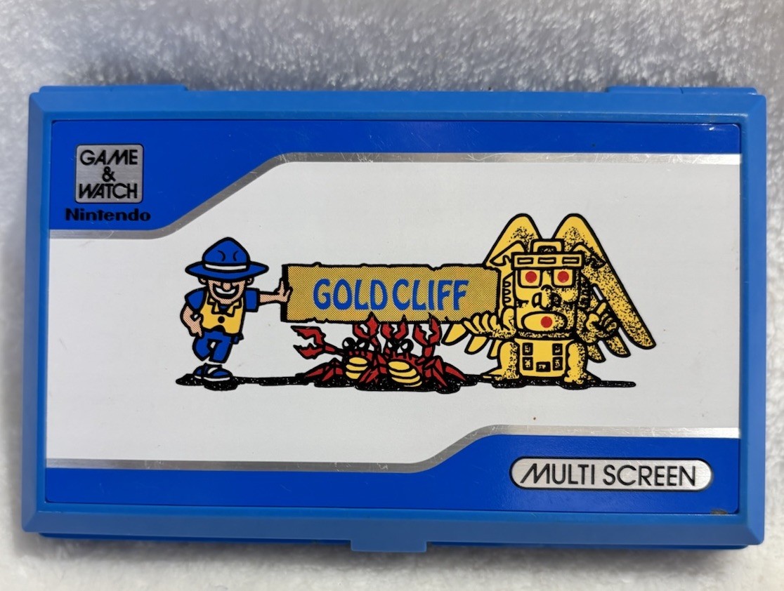 NINTENDO Game & Watch GOLD CLIFF – LCD Multi Screen – 1988