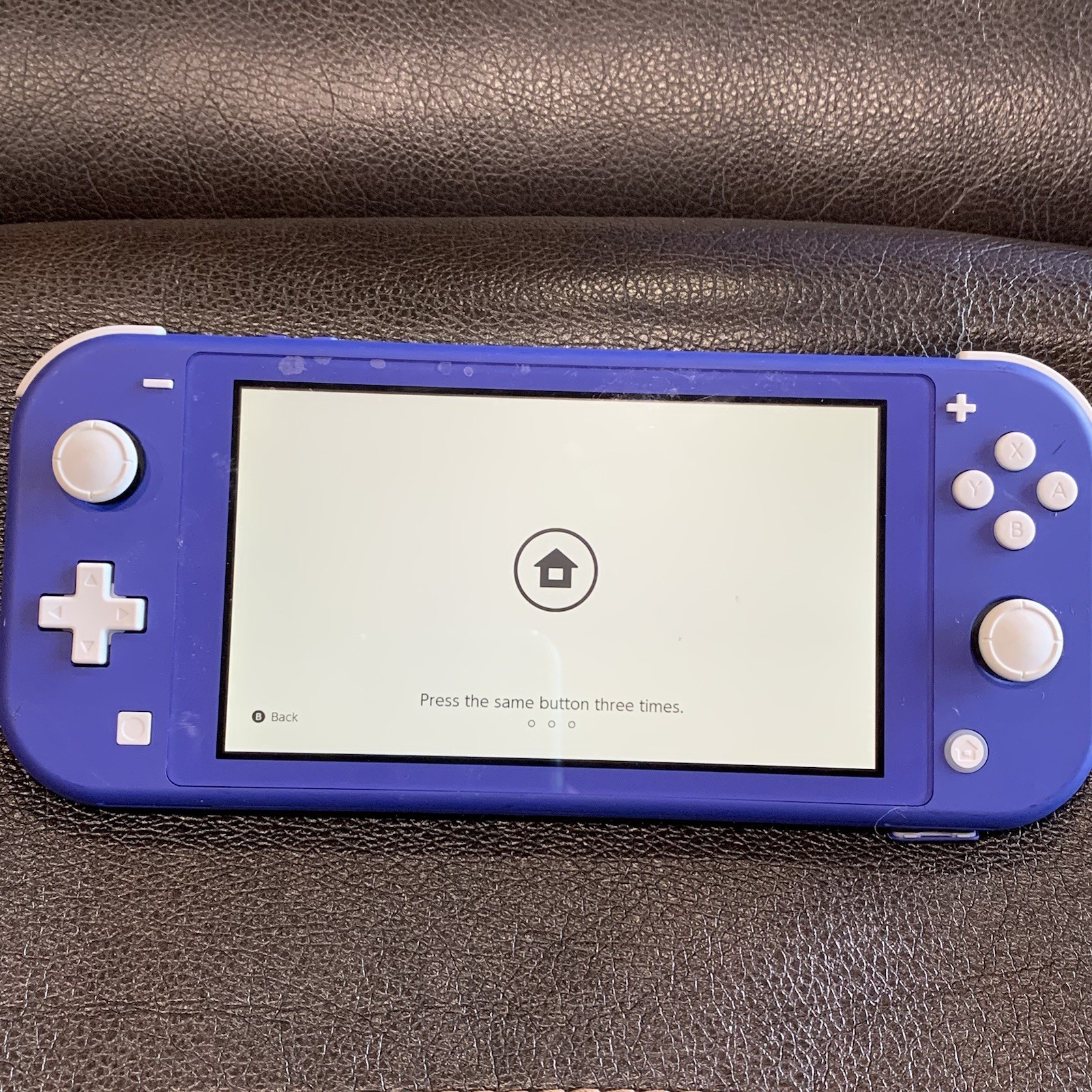 Nintendo Switch Lite Blue HDH-001 Handheld Console Working Charge Wire Included
