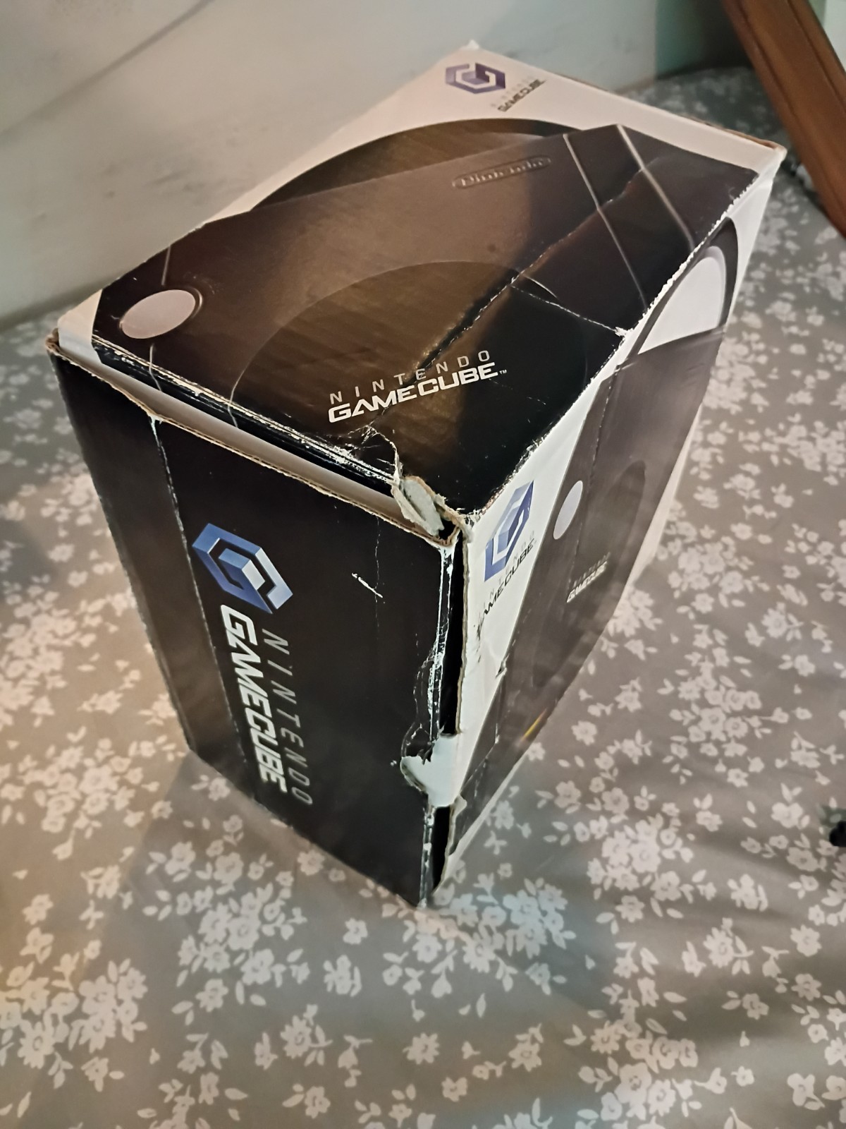 Nintendo GameCube Black DOL-001 Console System Complete in Box, Tested