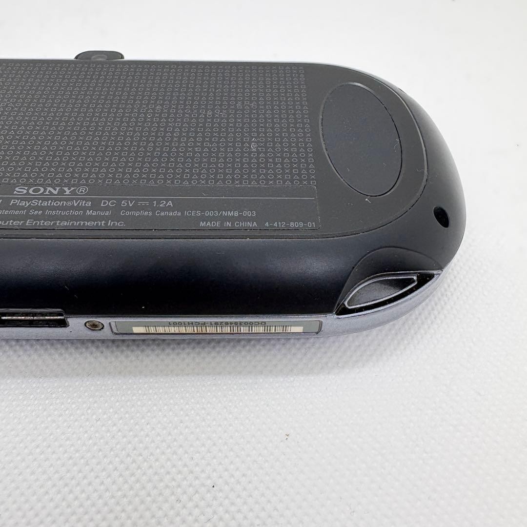 Sony PS Vita PCH-1001 Crystal Black Console Tested Working North America Ver