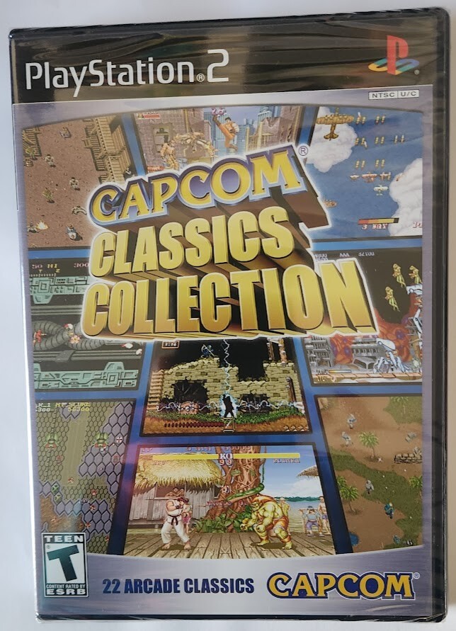 Capcom Classics Collection PS2 Brand New Game Special [2005 Compilation]