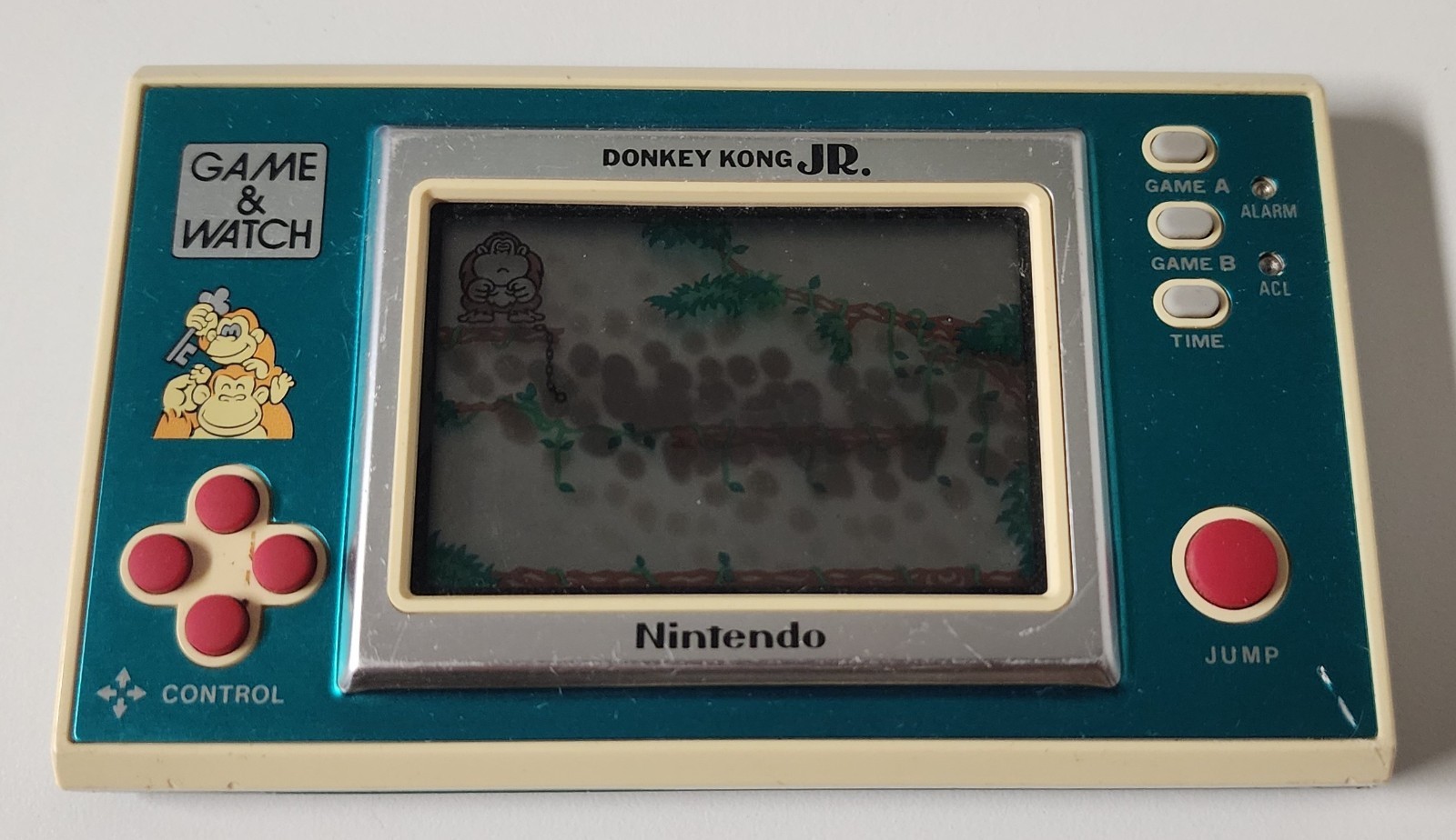 Nintendo Donkey Kong Jr. Wide Screen Pocketsize Game & Watch Read Description