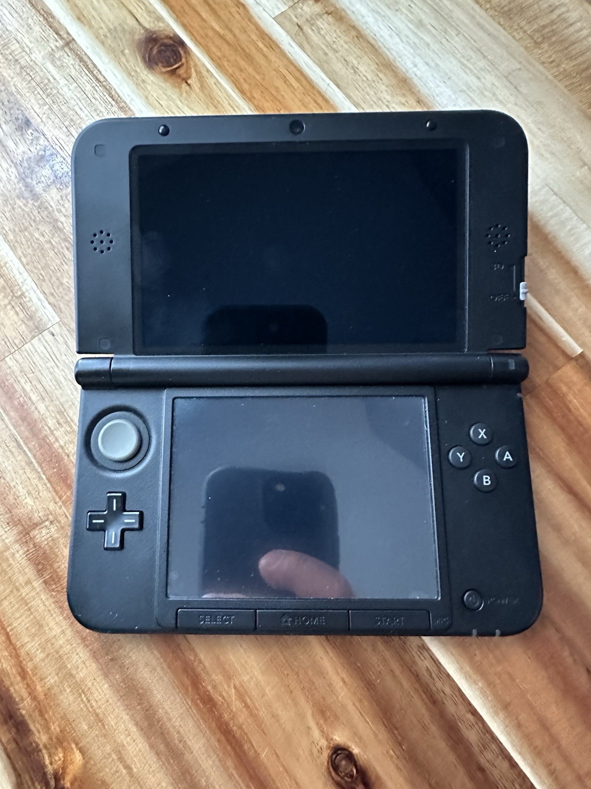 Nintendo 3DS XL Red (W/ Case/Chargers & 4GB SD Card) Tested/Works (Read Details)