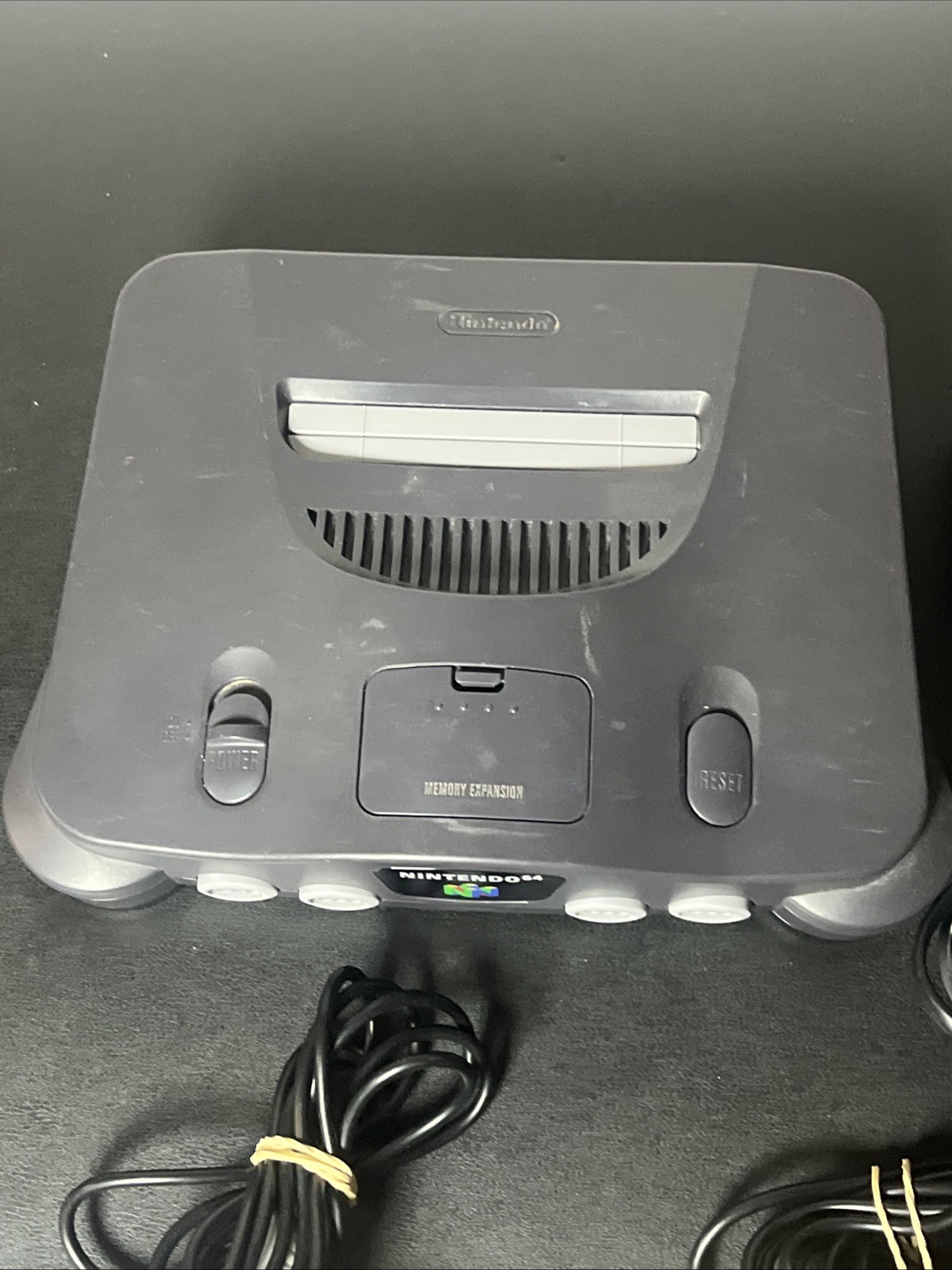 Nintendo N64 Console W/ Controller & Cords Tested & Working
