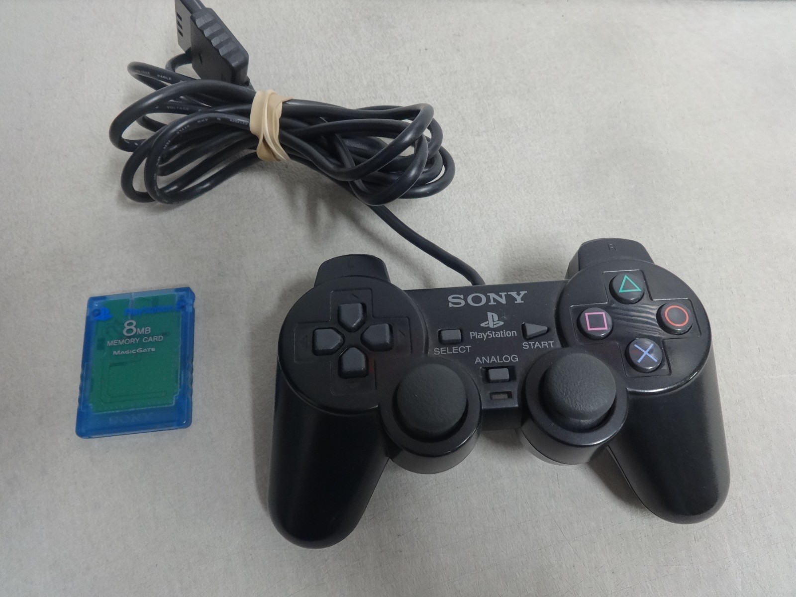 OEM Sony PS2 SLIM Video Game System Console Bundle Set Playstation-2 SCPH-77001