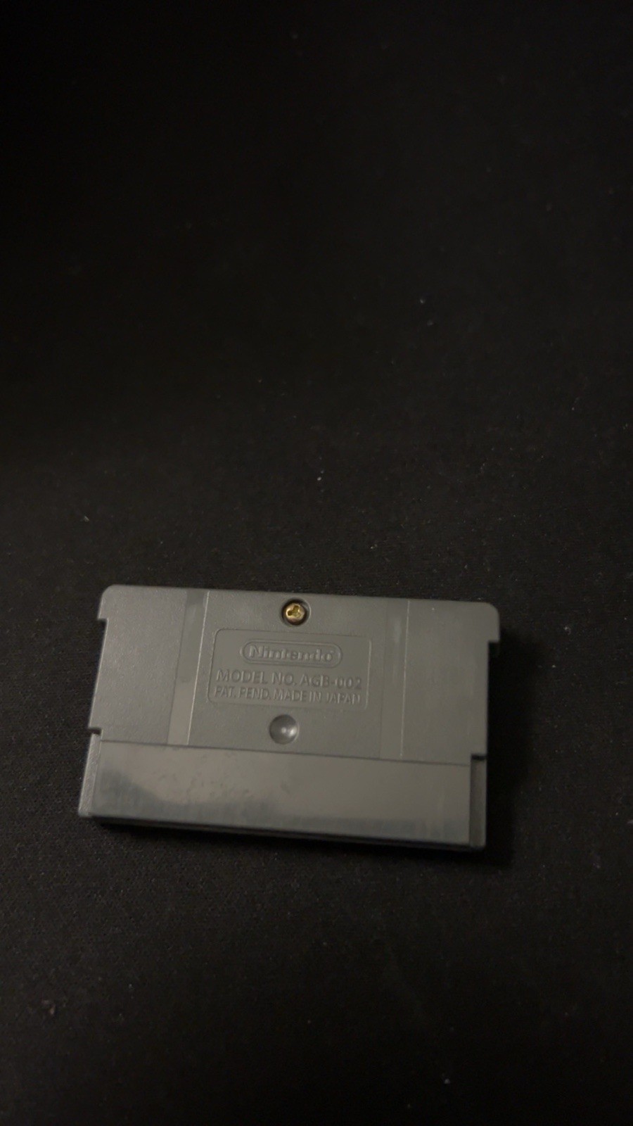 Nintendo Game Boy Advance AGB-001 White Handheld System “ReadDescription”