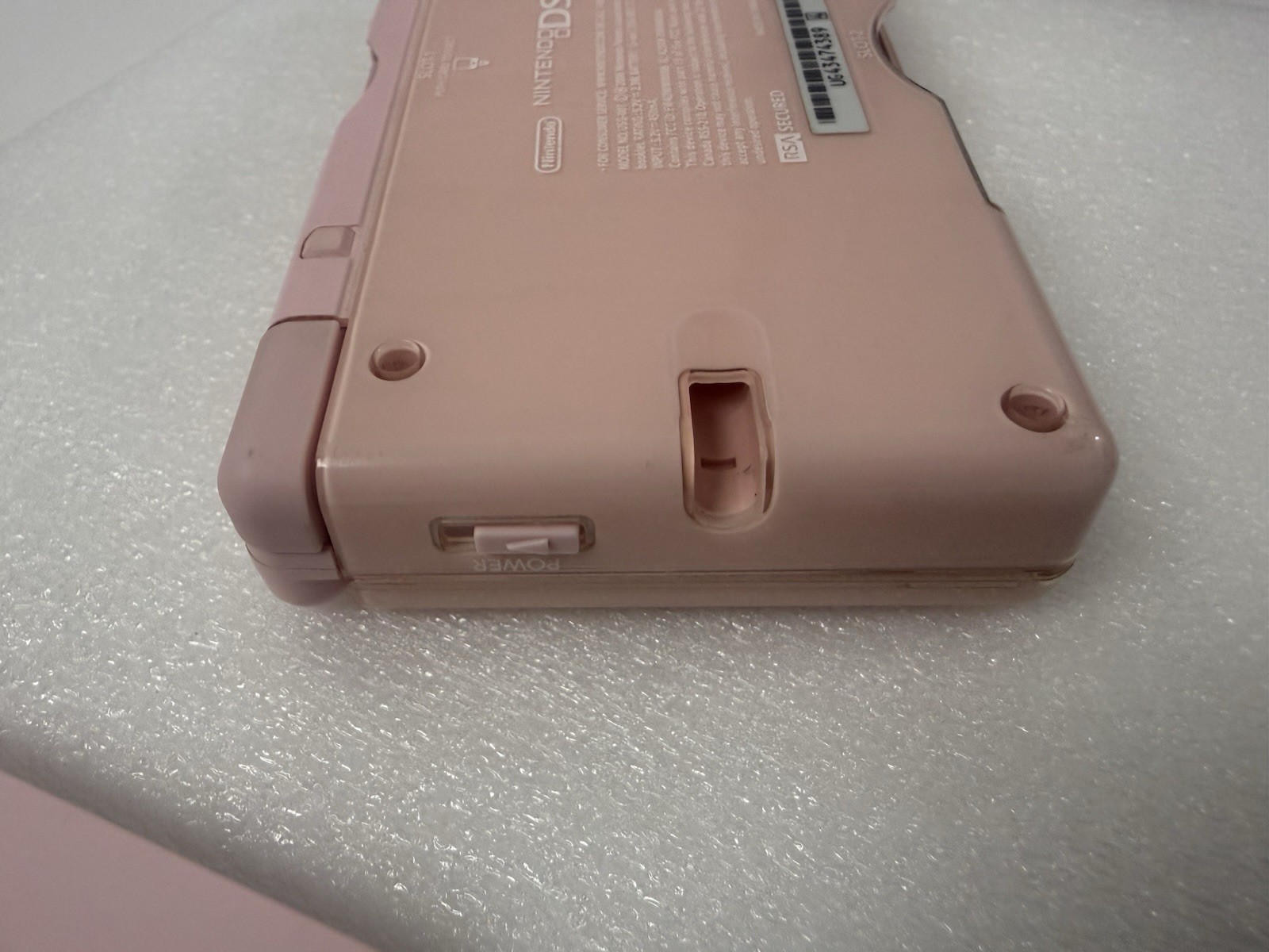 Nintendo DS Lite Console USG-001 w/charger – Coral Pink – GBA GOOD CLEAN TESTED