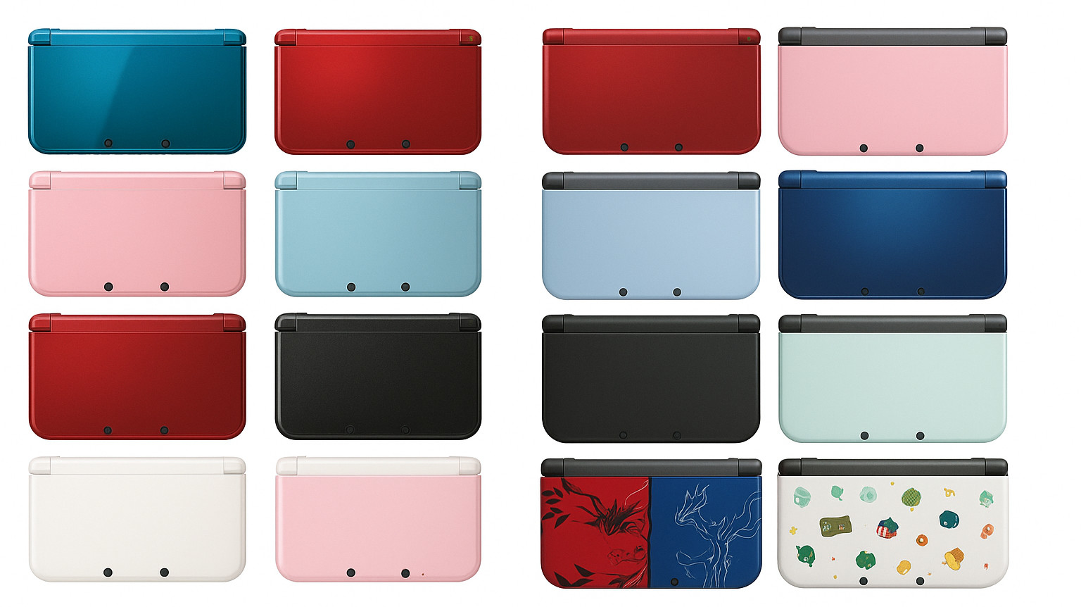 Nintendo 3DS & 3DS LL XL Console Various Colors Japanese Language 3Rank