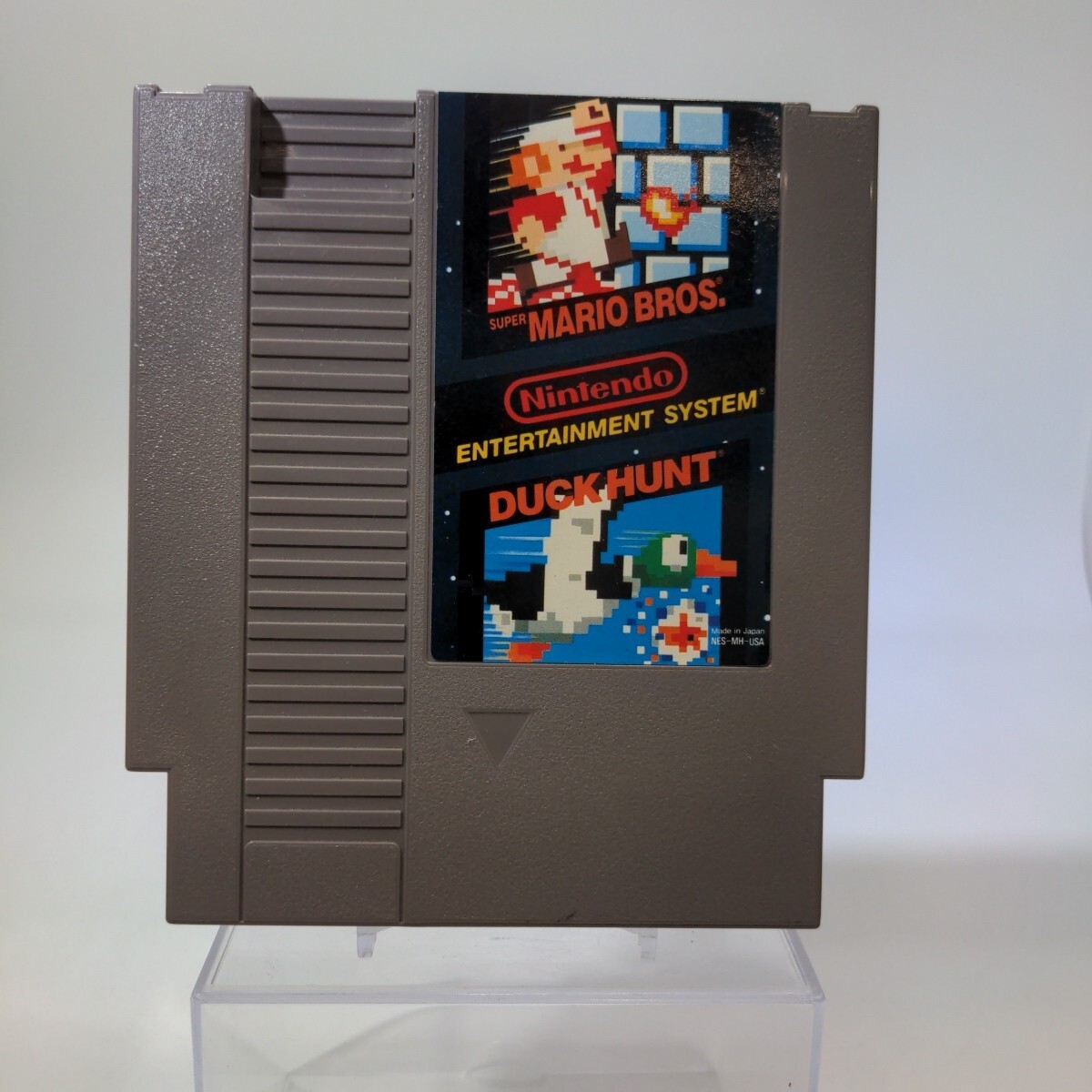 1988 Nintendo Entertainment System NES Action Set w/ Box Console Gray Zapper CIB