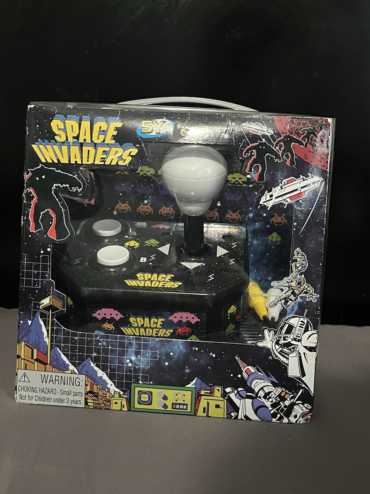 Space Invaders Plug and Play Joystick Game Pad SEALED