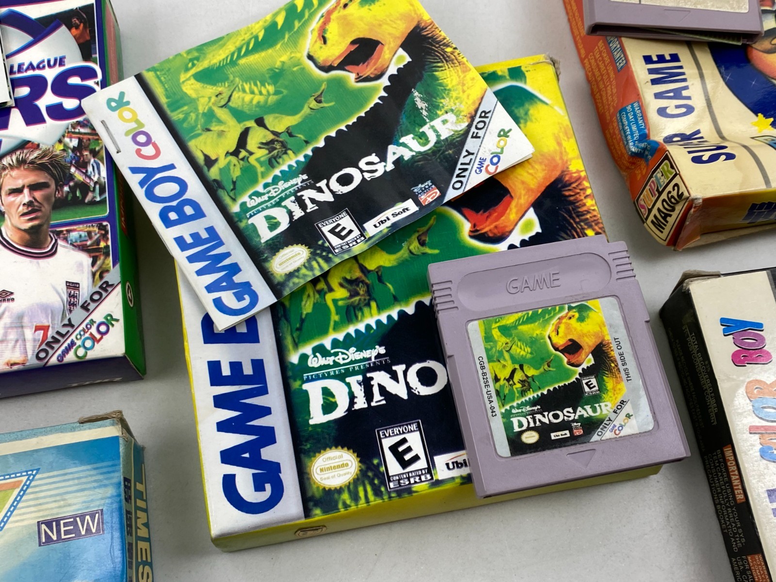 Nintendo Super Game Boy Color DINOSAUR Navy Seals Cartridge China