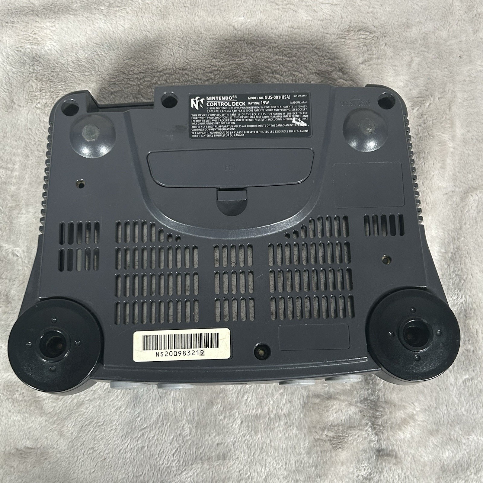 Nintendo 64 *Console Only* No Cords Or Controllers Vintage Tested And Working