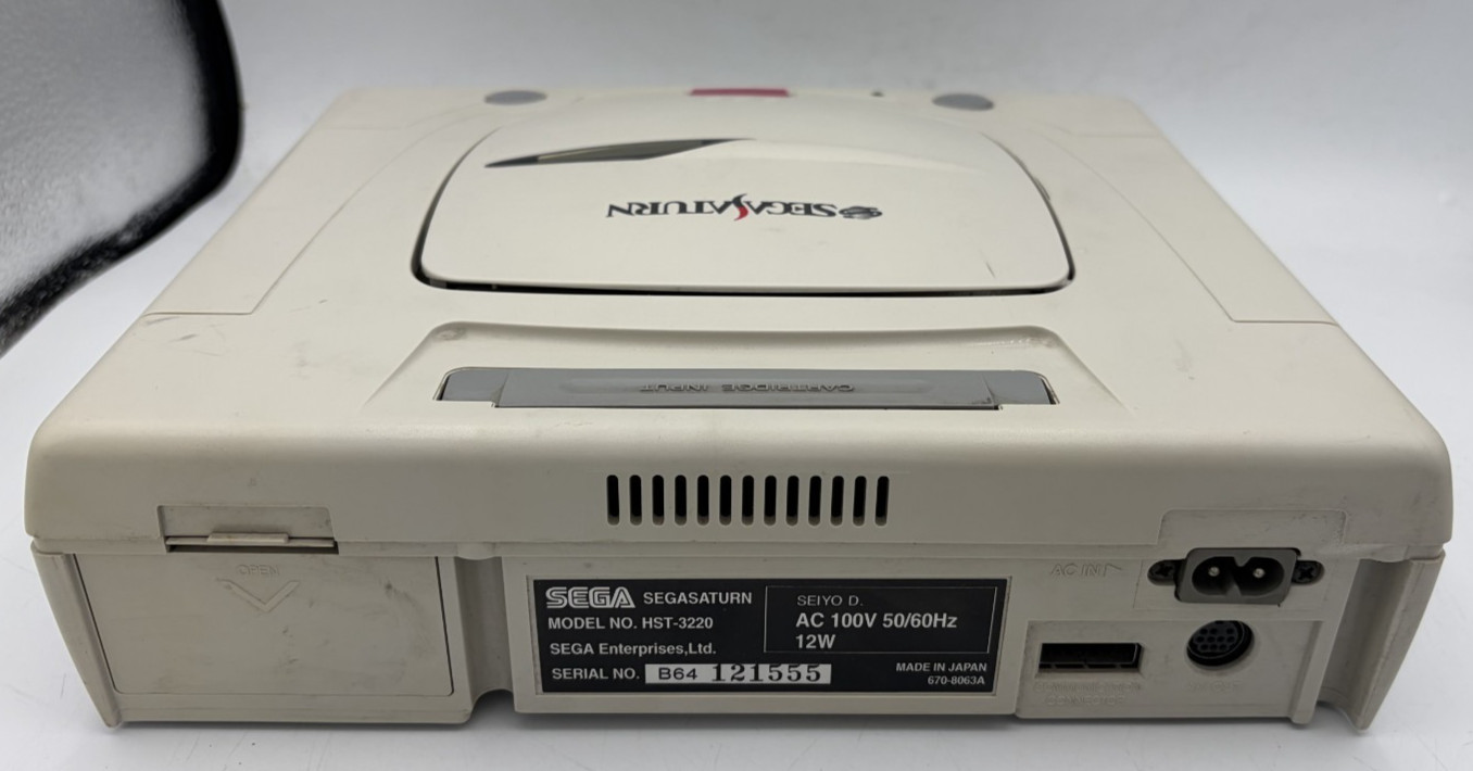 SEGA Saturn console only HST-3220 working condition