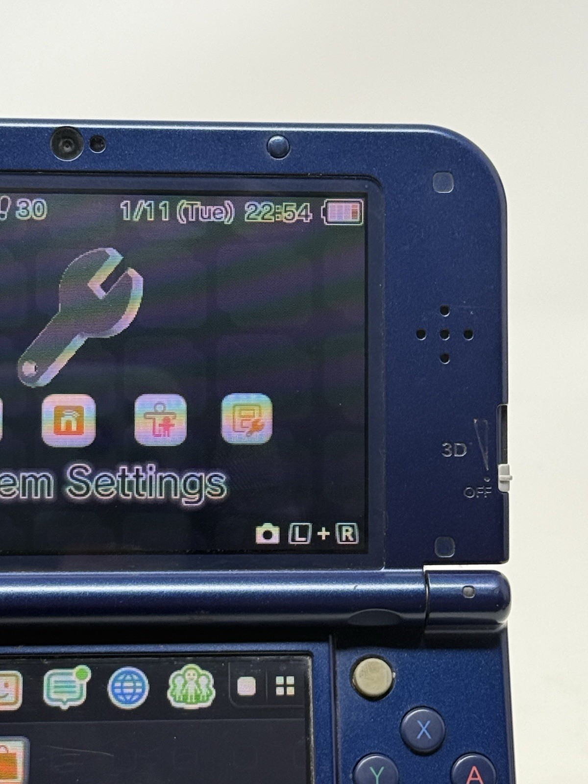 New Nintendo 3DS XL Galaxy Edition Handheld System w Charger US Edition Tested