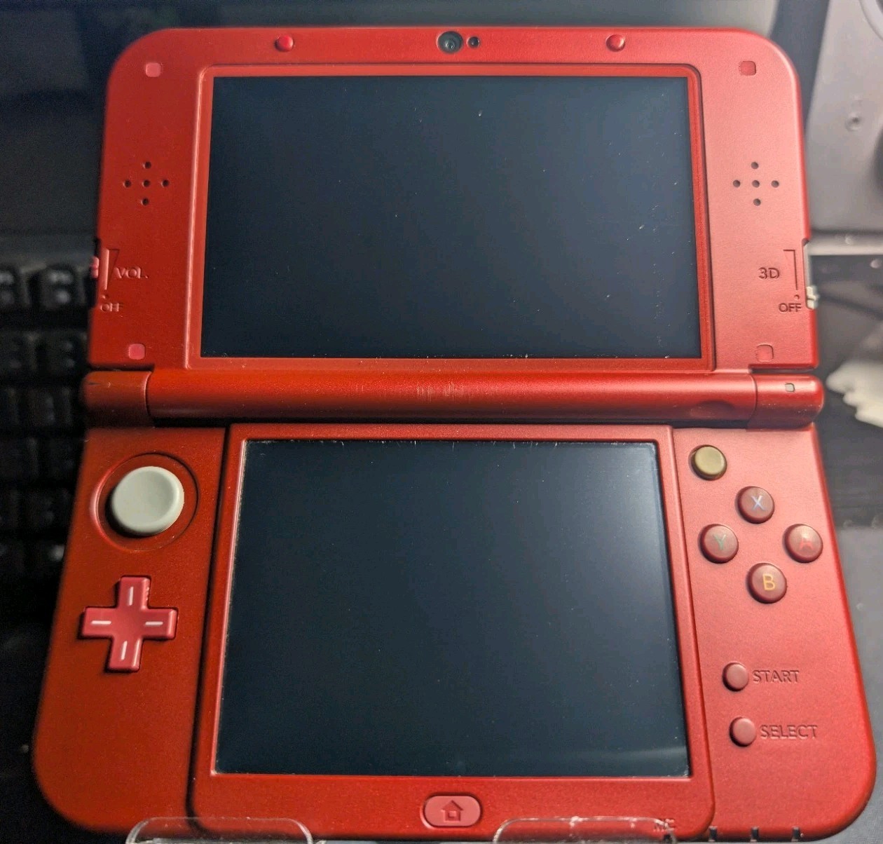 New Nintendo 3dsXL Red USB-C Port Installed & 256gb SD card
