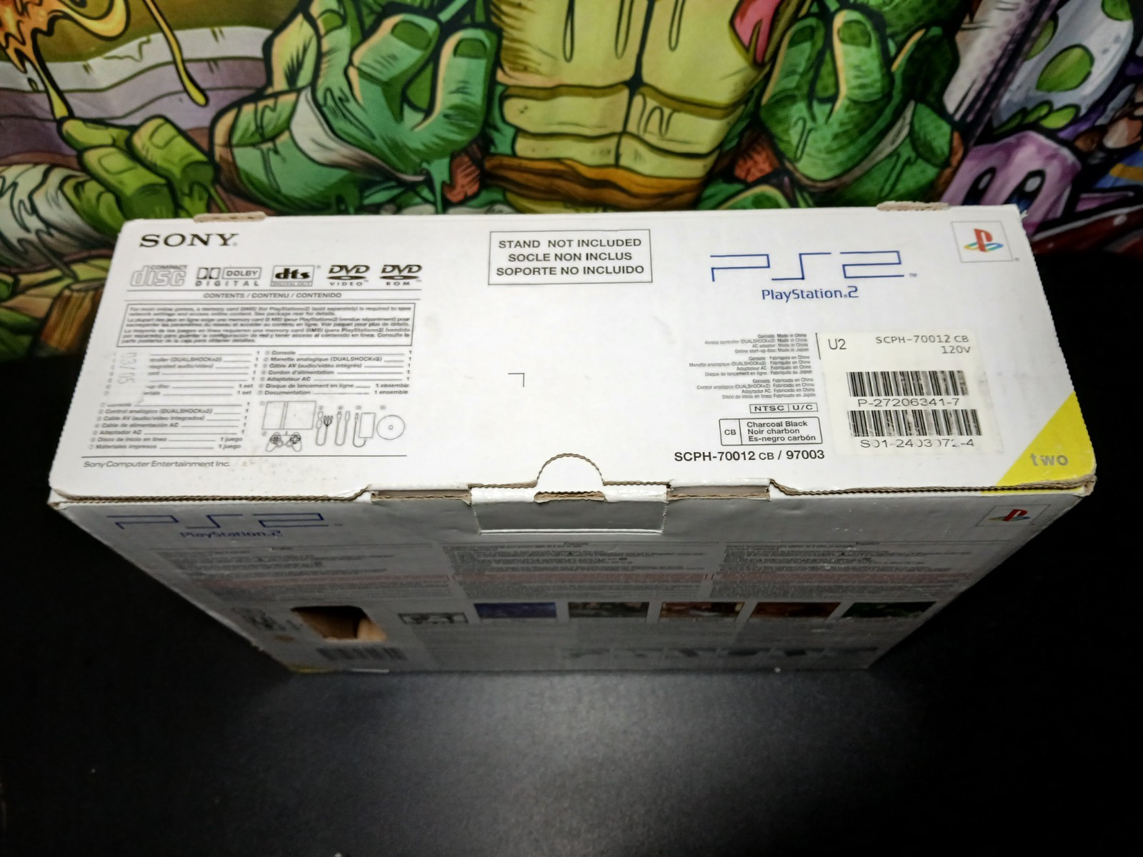 ✅ SONY PLAYSTATION 2 PS2 SLIM CONSOLE COMPLETE IN BOX CIB TESTED WORKING ✅