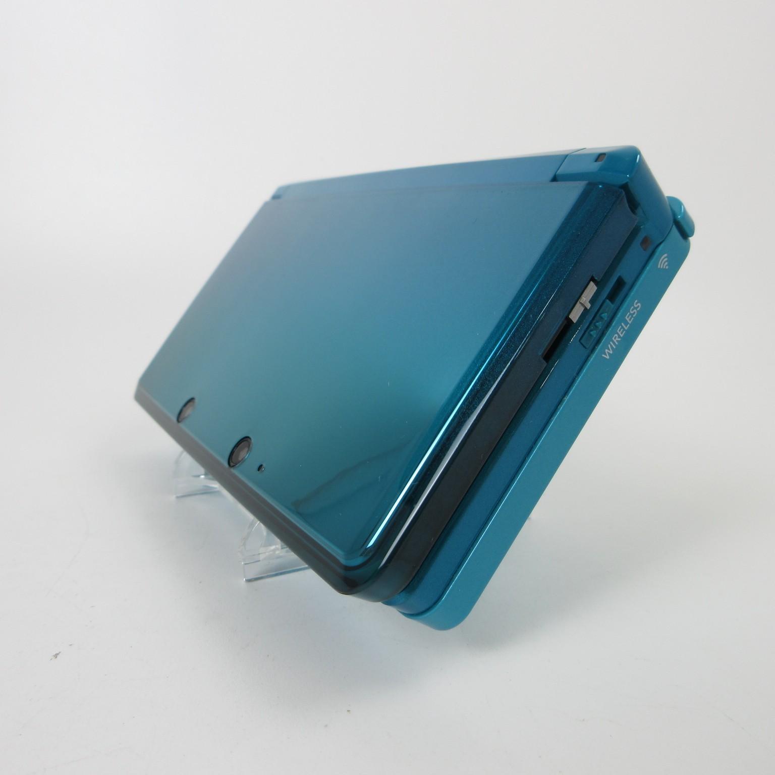 【Near Mint】Nintendo 3DS Aqua Blue Console Japanese Edition #DEN0525/03