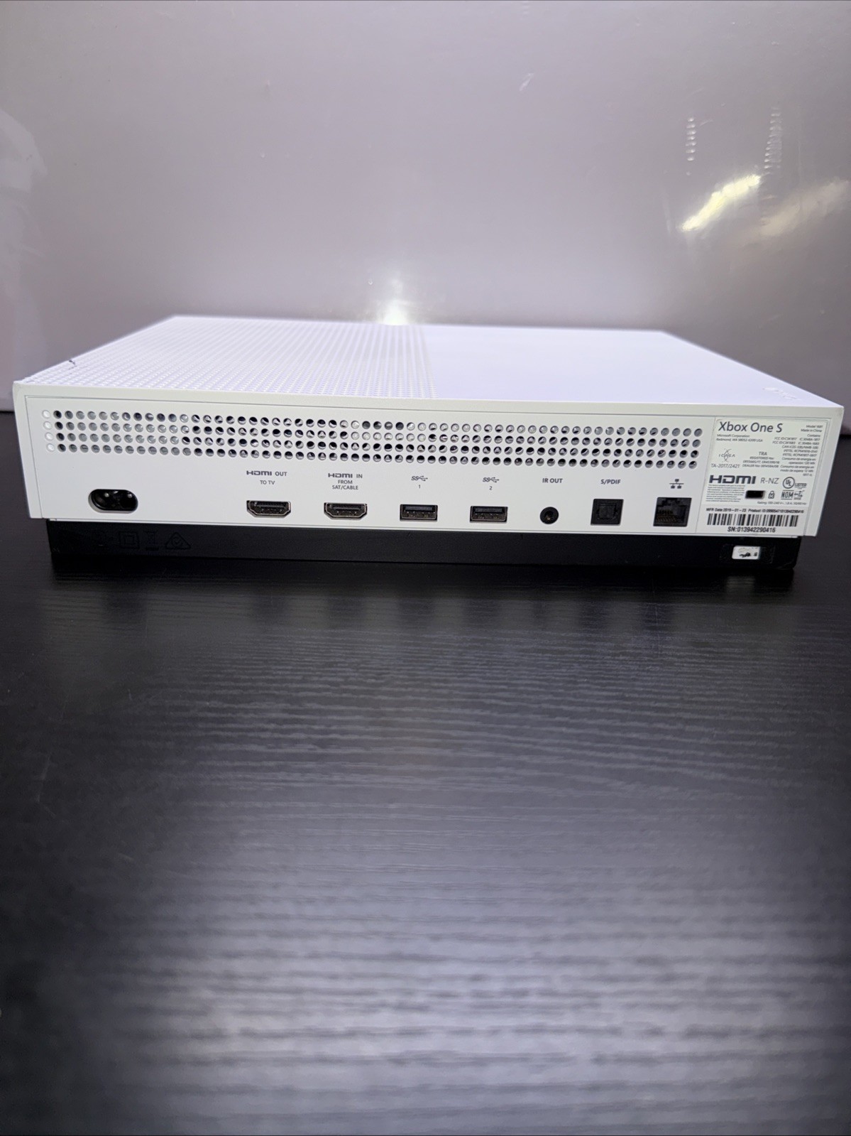 Microsoft Xbox One S 1TB Console – White