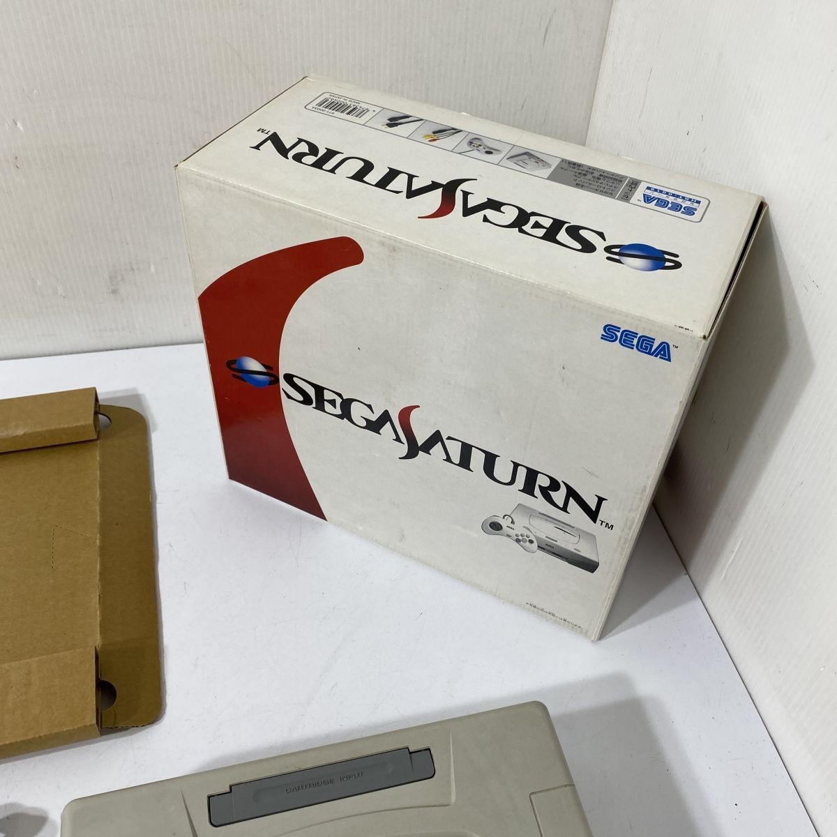 Sega Saturn HST-3220 console HST-0019 Boxed set NTSC-J Tested CIB