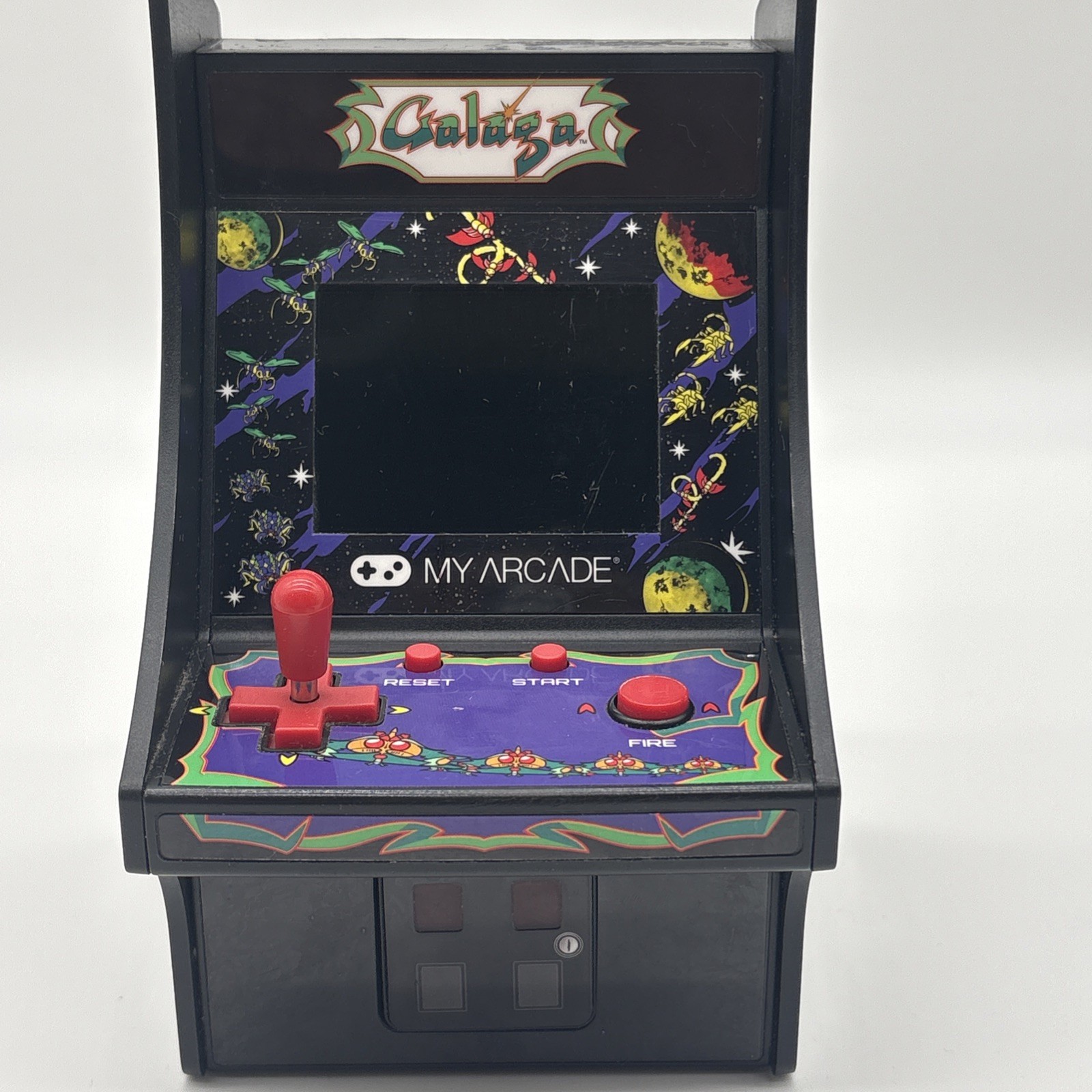 🔥Retro GALAGA My Arcade Mini Arcade Machine Game 2018 TESTED WORKING