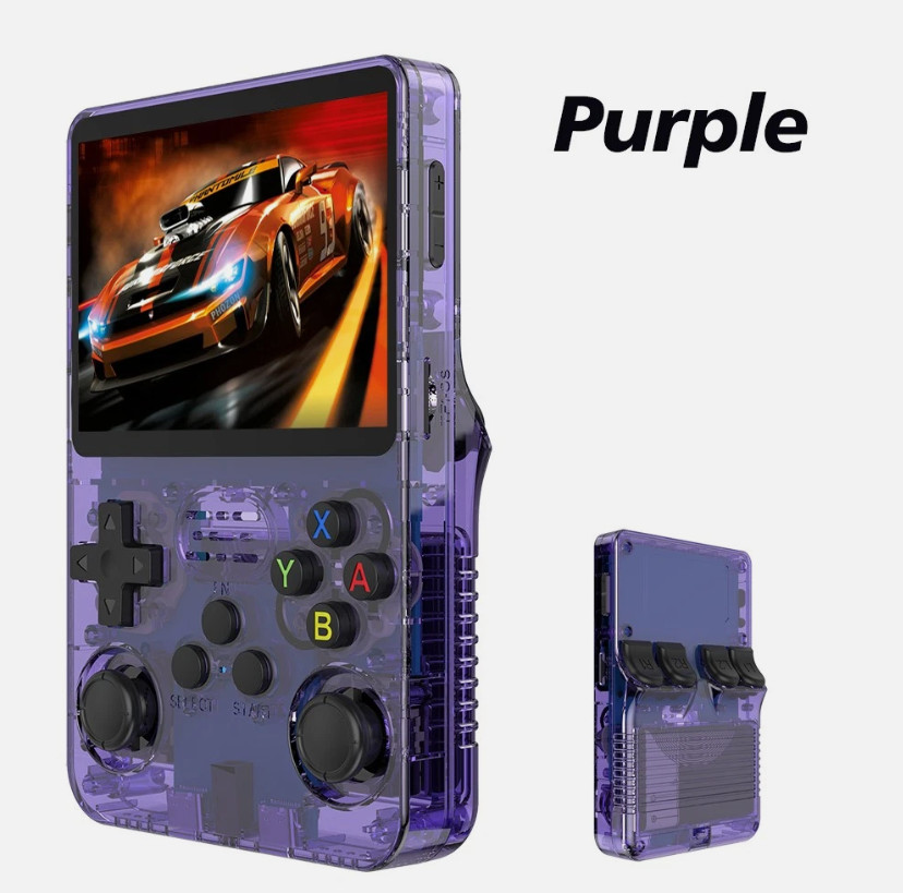 R36S Retro Handheld Game Console 3.5” IPS Video Games 128GB Consoles 20000+Games